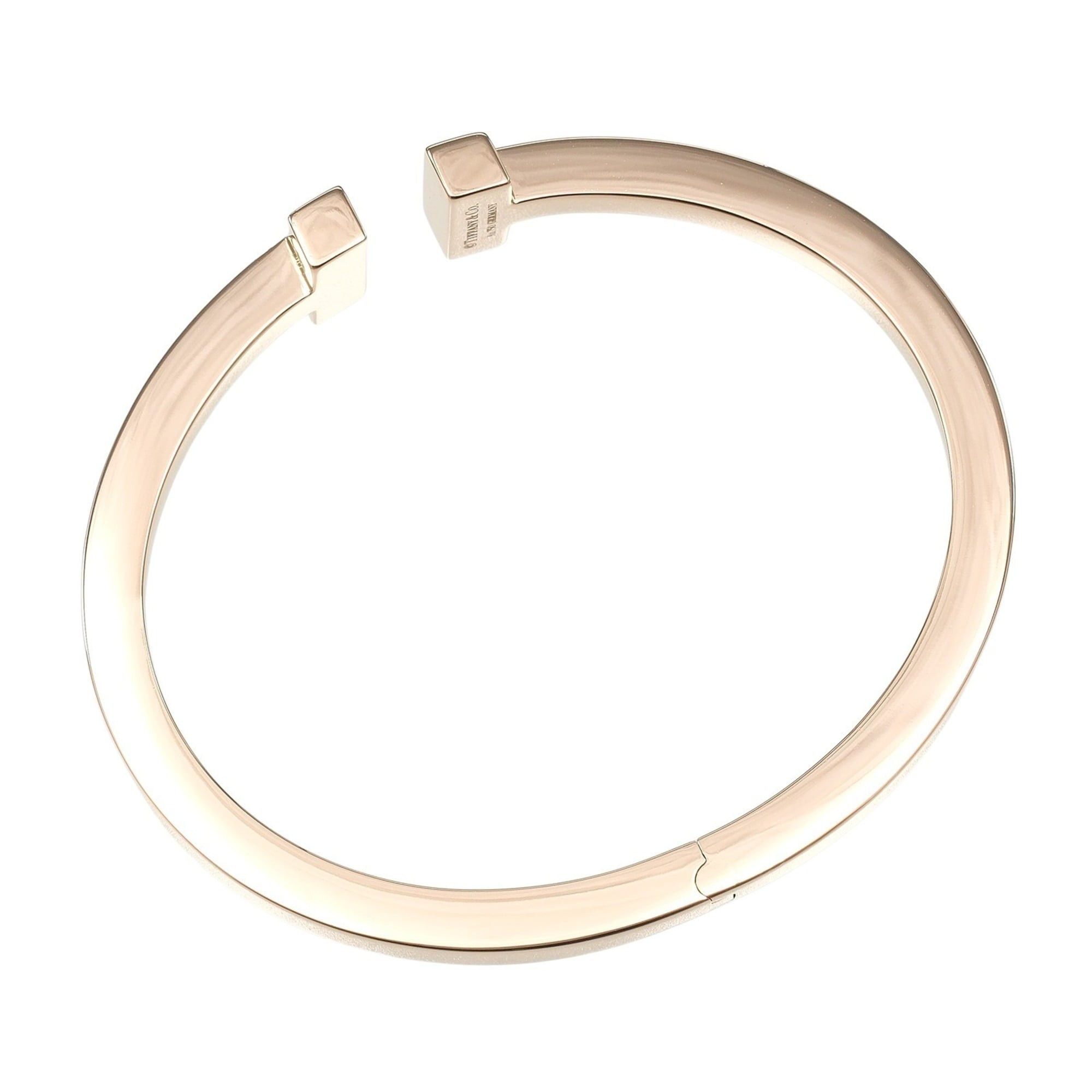Tiffany & Co. Tiffany & Co. T-Square Bracelet, Inner Circumference: Approximately 16.3cm, 18K Pink Gold, 28g Size ONE SIZE - 2 Thumbnail