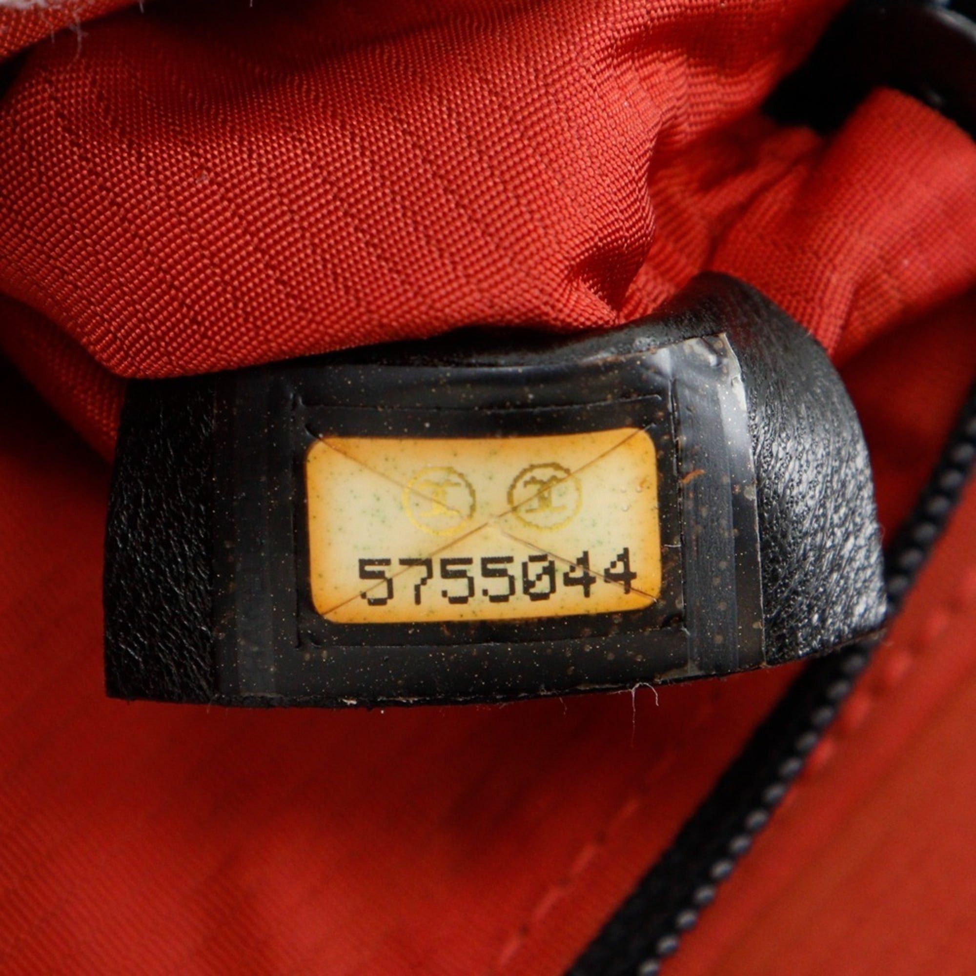 Chanel CHANEL Travel Line Pouch Jewelry Case A11824 Nylon Black Women's Size ONE SIZE - 15 Thumbnail