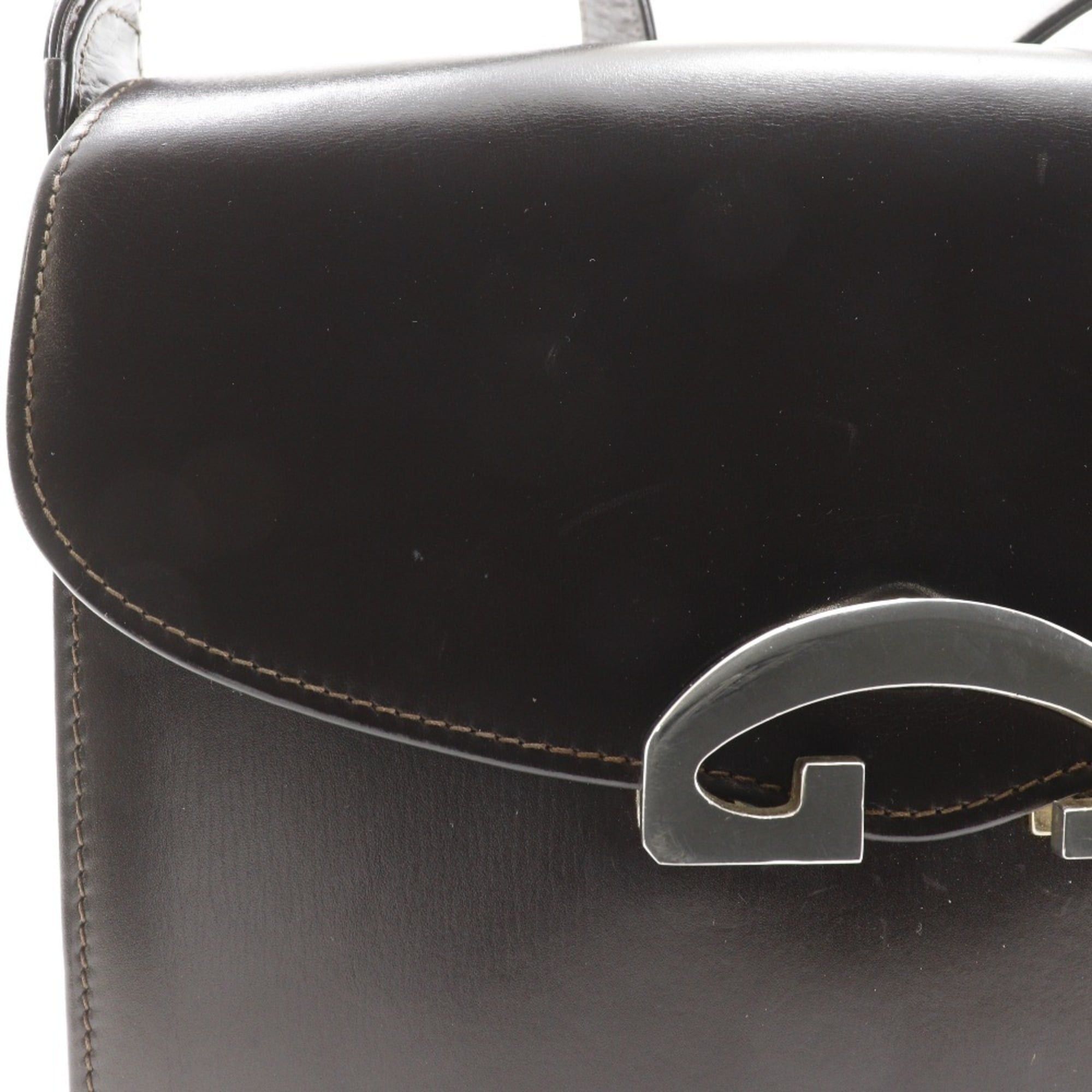 Gucci Gucci Old Shoulder Bag, Vintage Calfskin Brown, A5 Size, Flap, Gucci, Women's Size ONE SIZE - 10 Thumbnail