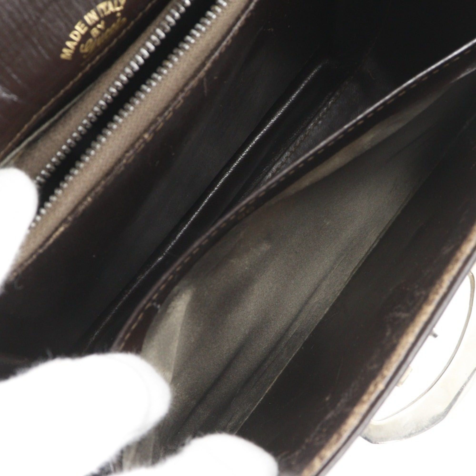 Gucci Gucci Old Shoulder Bag, Vintage Calfskin Brown, A5 Size, Flap, Gucci, Women's Size ONE SIZE - 7 Thumbnail