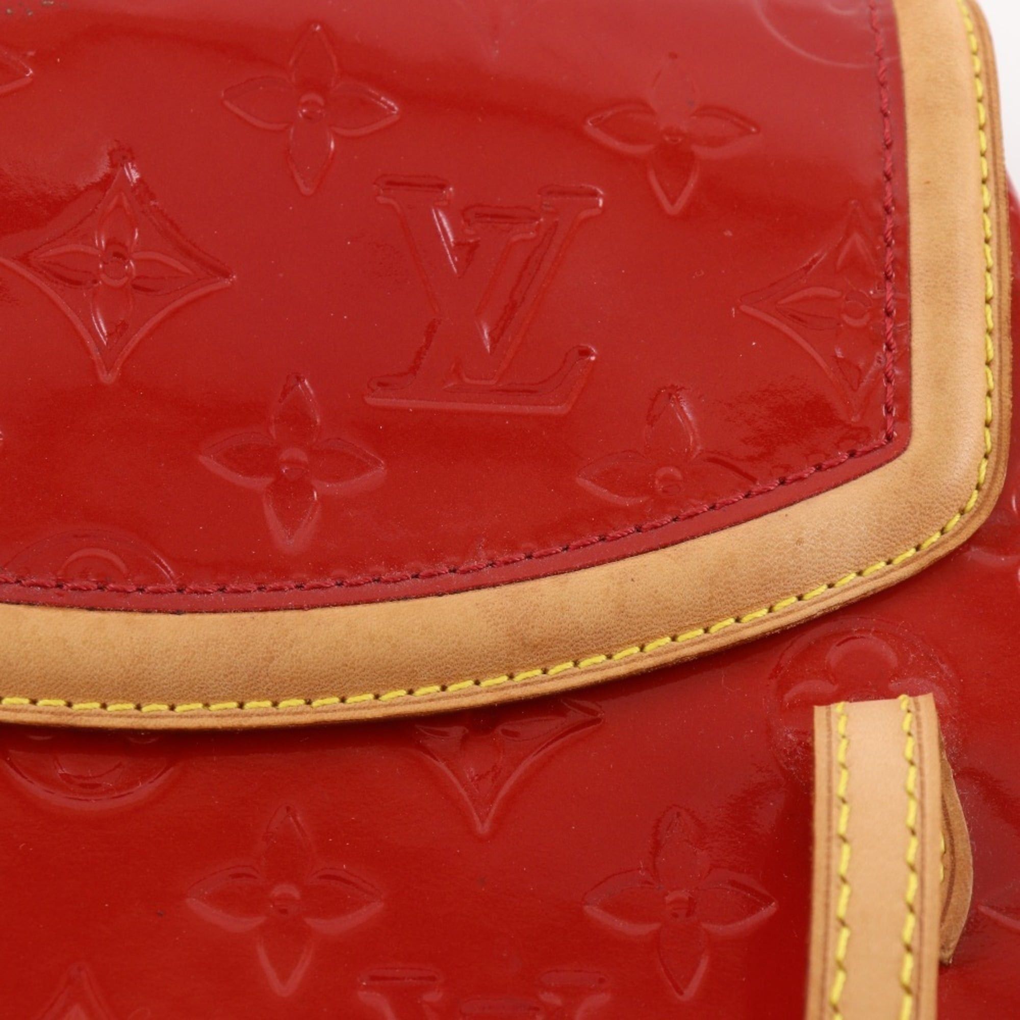Louis Vuitton Louis Vuitton Biscayne Bay PM Tote Bag M91291 Monogram Vernis 2004 Red TH0044 Magnet Attached Women's Size ONE SIZE - 12 Thumbnail