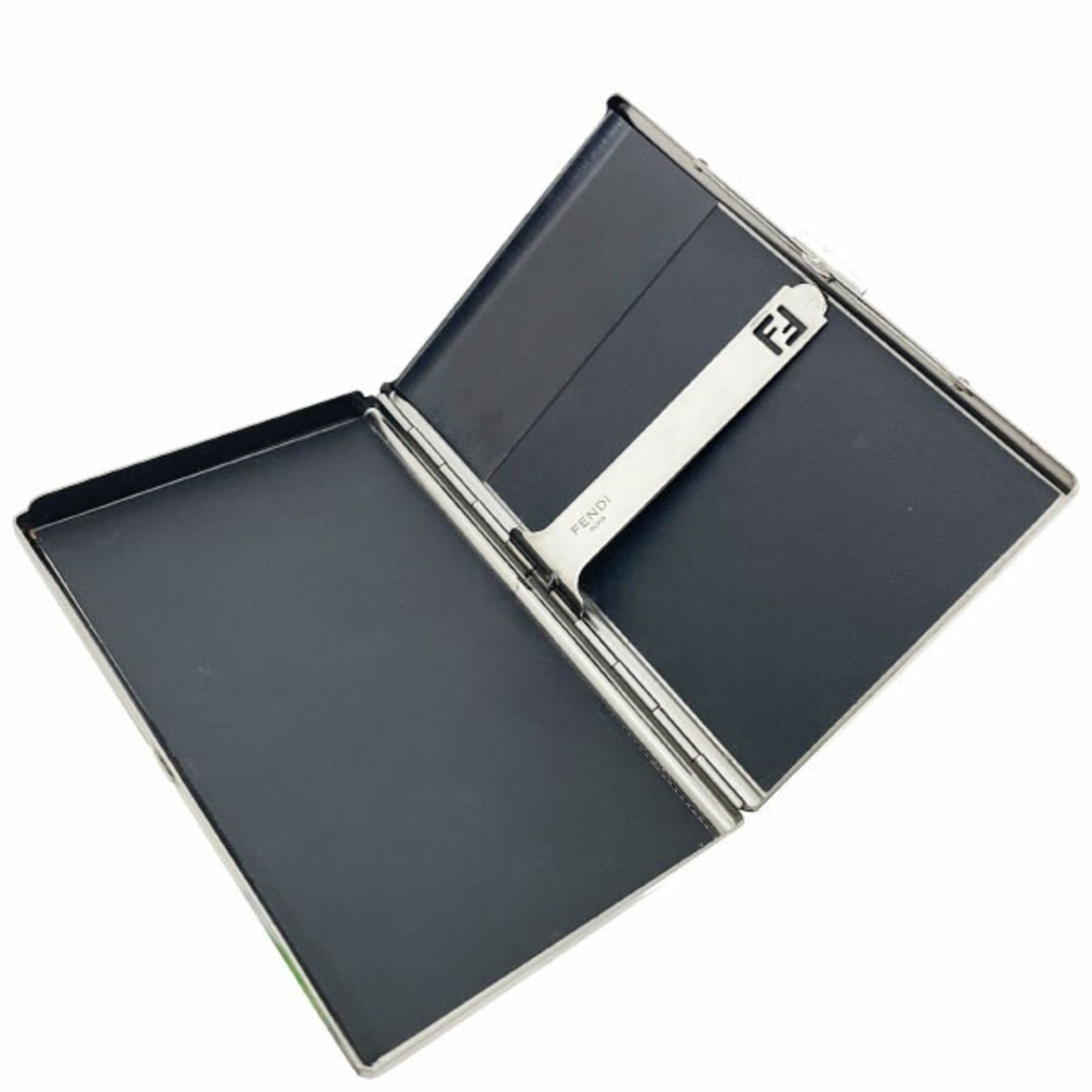 Fendi Fendi FF Cigarette Case, Red Gunmetal, Hard YW-16303 Size ONE SIZE - 6 Thumbnail