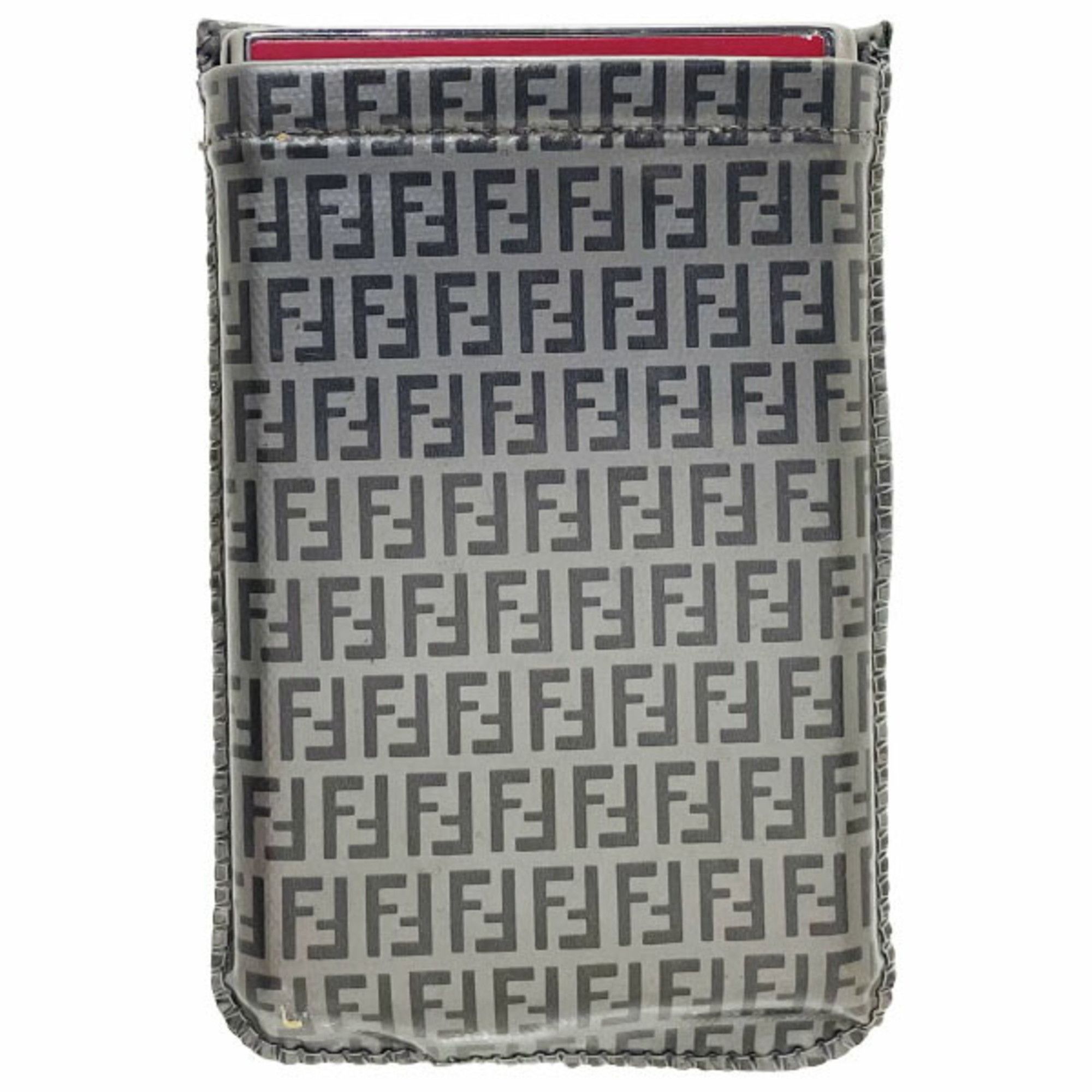 Fendi Fendi FF Cigarette Case, Red Gunmetal, Hard YW-16303 Size ONE SIZE - 7 Thumbnail