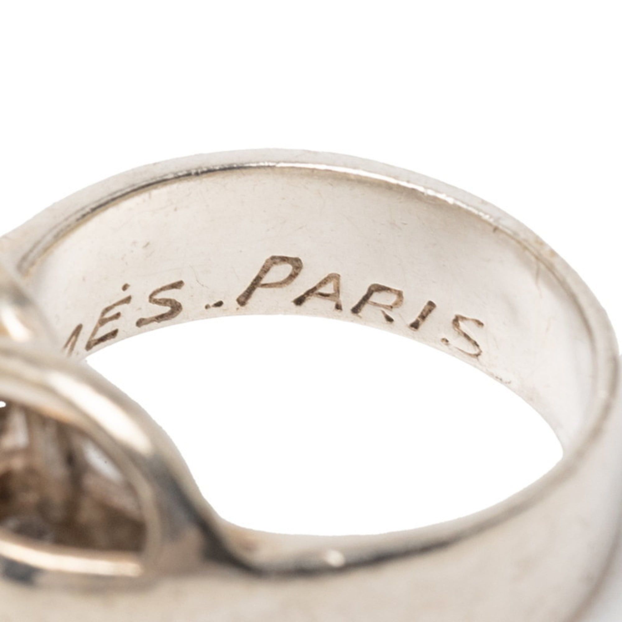 Hermes Hermes Touzano Ring, SV925 Silver, Women's, HERMES Size ONE SIZE - 5 Thumbnail