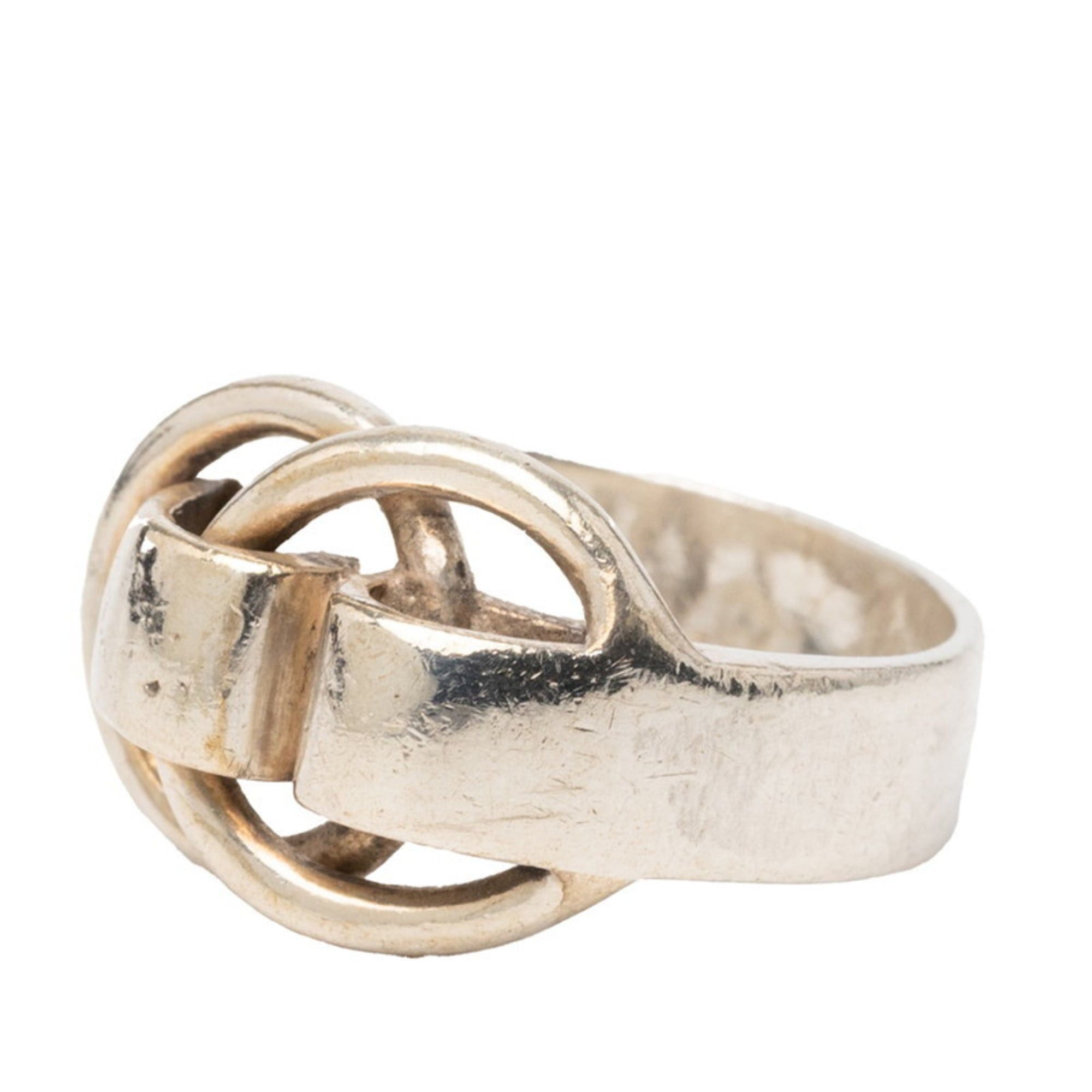 Hermes Hermes Touzano Ring, SV925 Silver, Women's, HERMES Size ONE SIZE - 2 Thumbnail