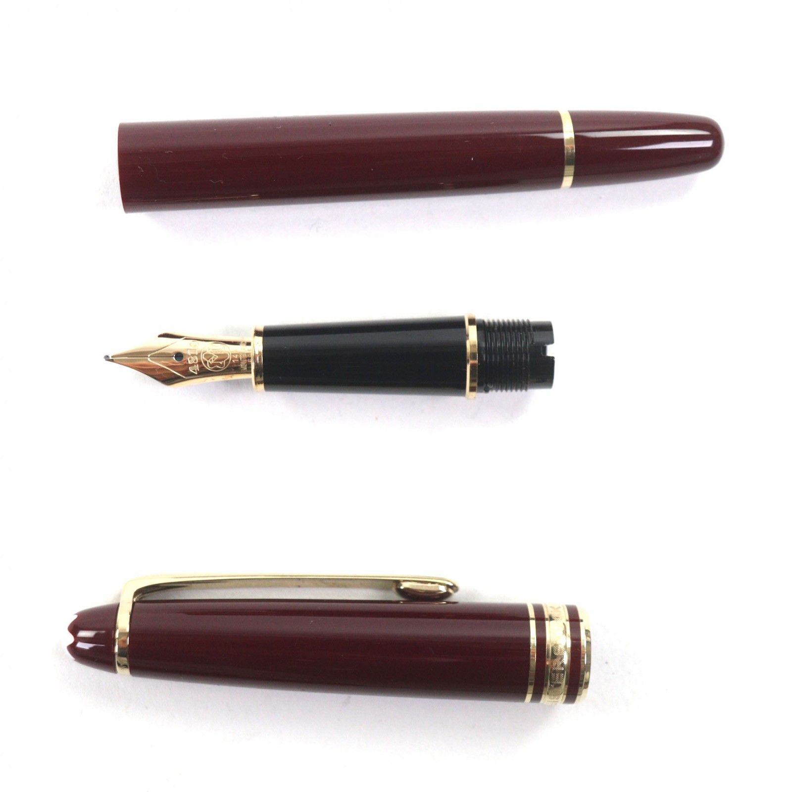 Montblanc Montblanc Montblanc Meisterstück 14K Fountain Pen Precious Metal Pen DUTY FREE for USA Size ONE SIZE - 4 Thumbnail