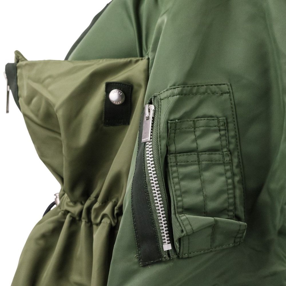 Sacai Sacai Sacai Nylon Twill Blouson Textile Outerwear 22-06360 DUTY FREE for USA Size ONE SIZE - 8 Thumbnail