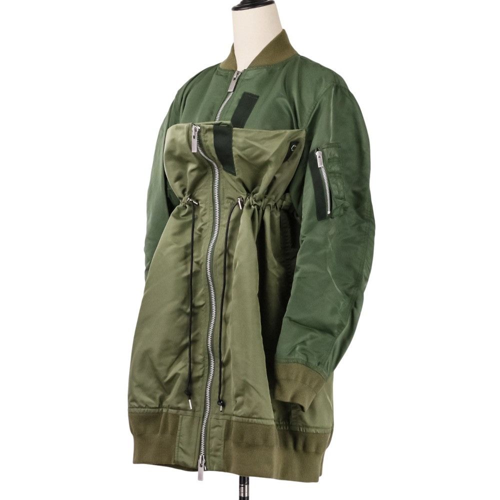 Sacai Sacai Sacai Nylon Twill Blouson Textile Outerwear 22-06360 DUTY FREE for USA Size ONE SIZE - 2 Thumbnail