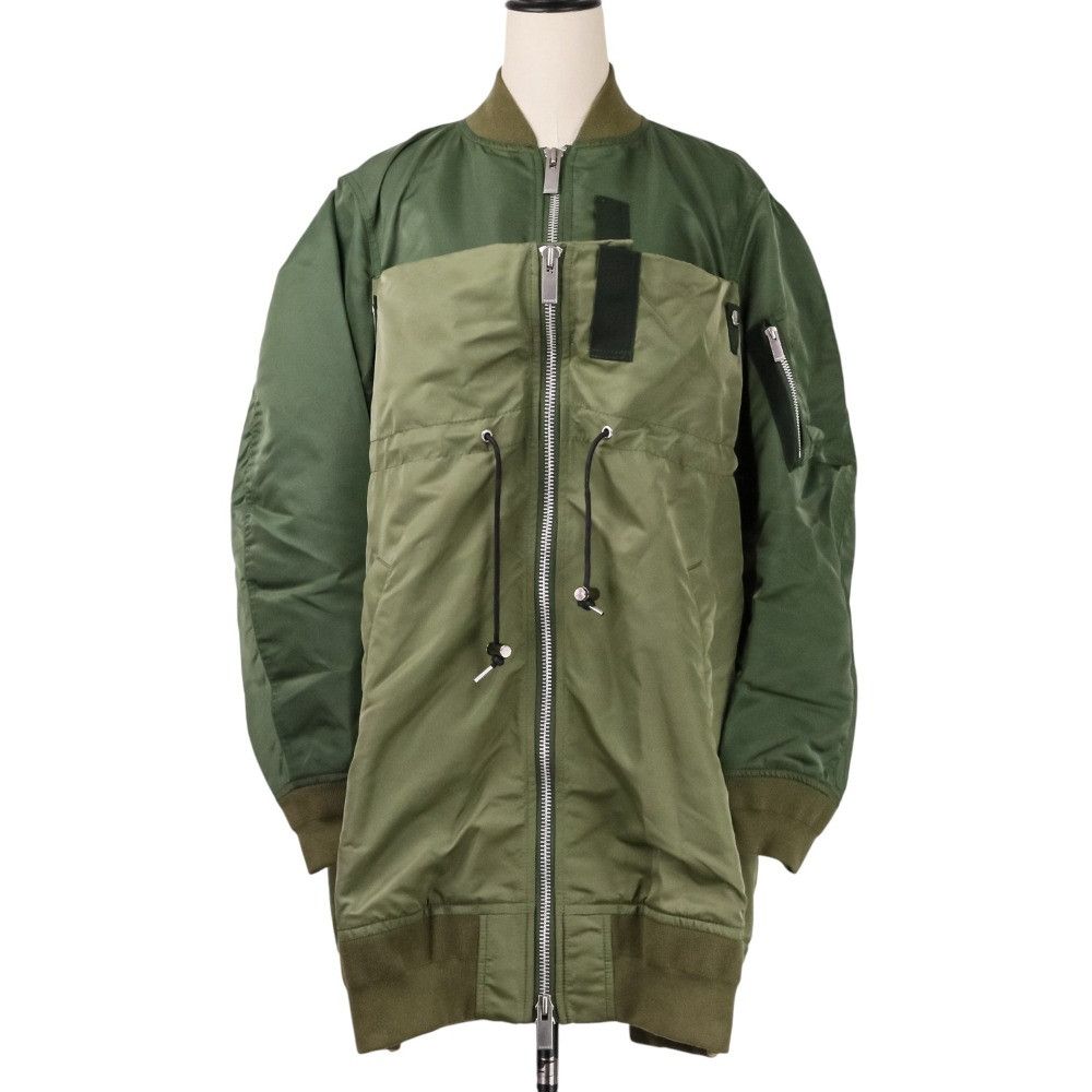 Sacai Sacai Sacai Nylon Twill Blouson Textile Outerwear 22-06360 DUTY FREE for USA Size ONE SIZE - 6 Thumbnail