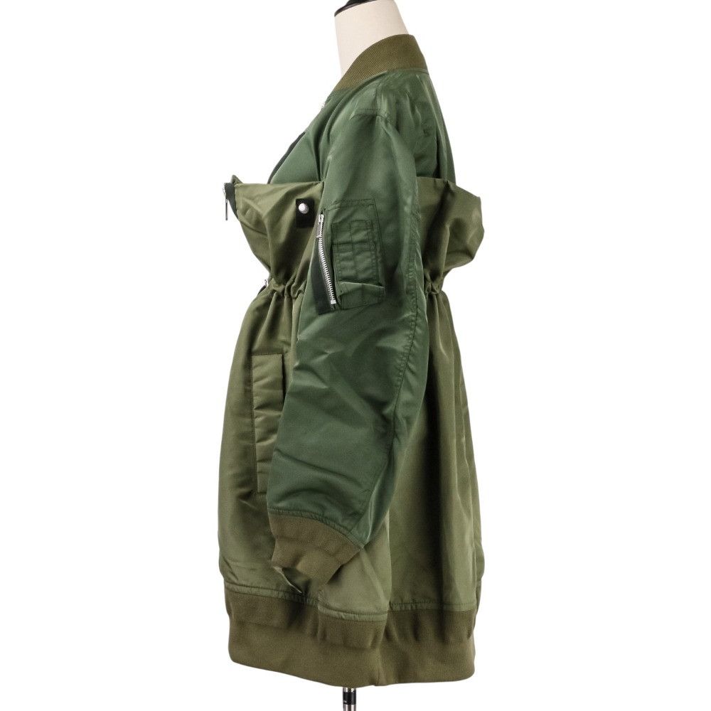Sacai Sacai Sacai Nylon Twill Blouson Textile Outerwear 22-06360 DUTY FREE for USA Size ONE SIZE - 3 Thumbnail