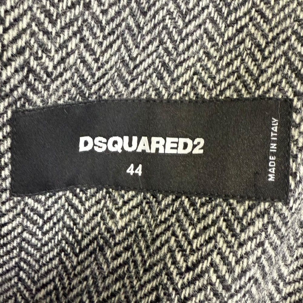 Other Other Dsquared2 Elbow Patch Herringbone Tailored Jacket Others Outerwear DUTY FREE for USA Size ONE SIZE - 5 Thumbnail