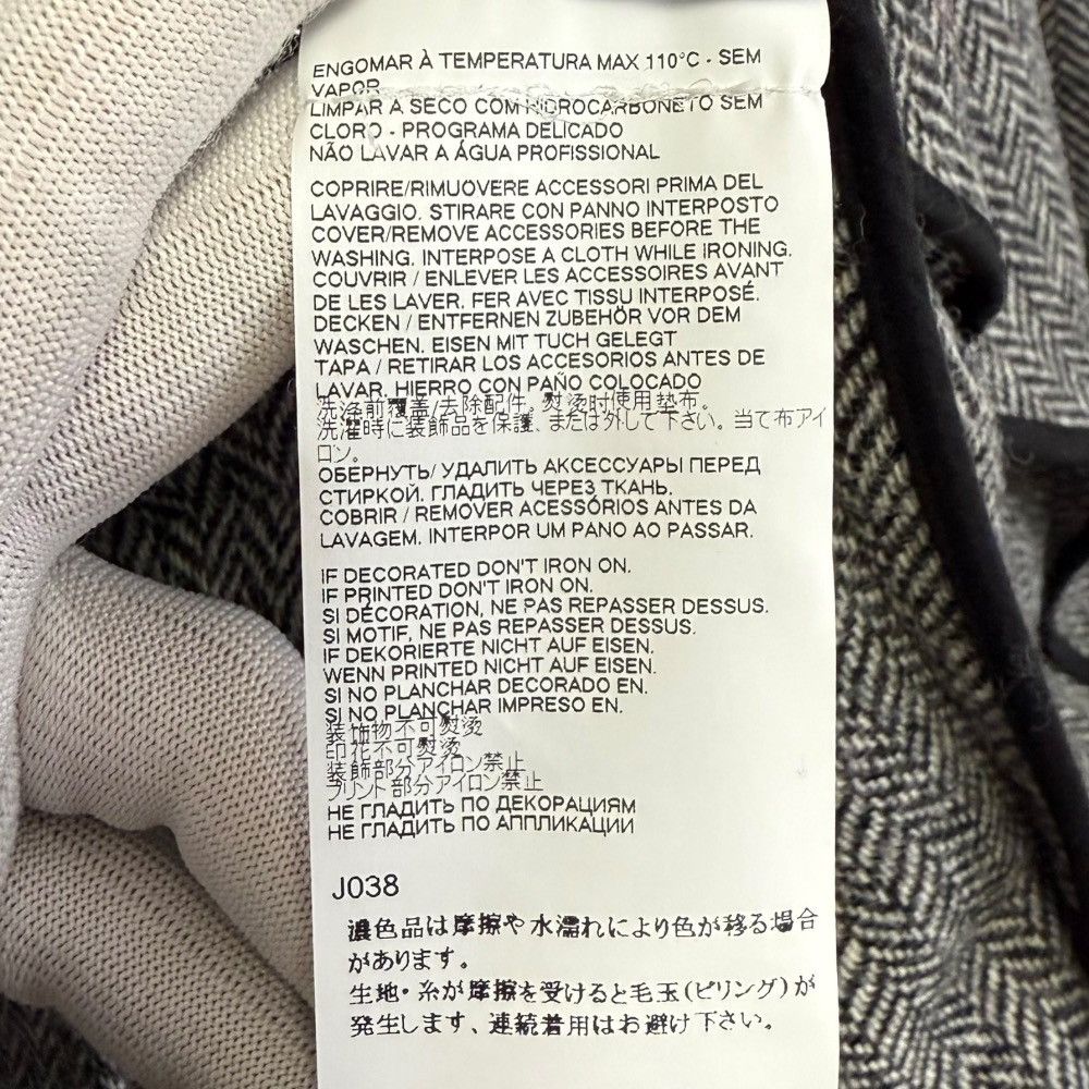 Other Other Dsquared2 Elbow Patch Herringbone Tailored Jacket Others Outerwear DUTY FREE for USA Size ONE SIZE - 9 Thumbnail