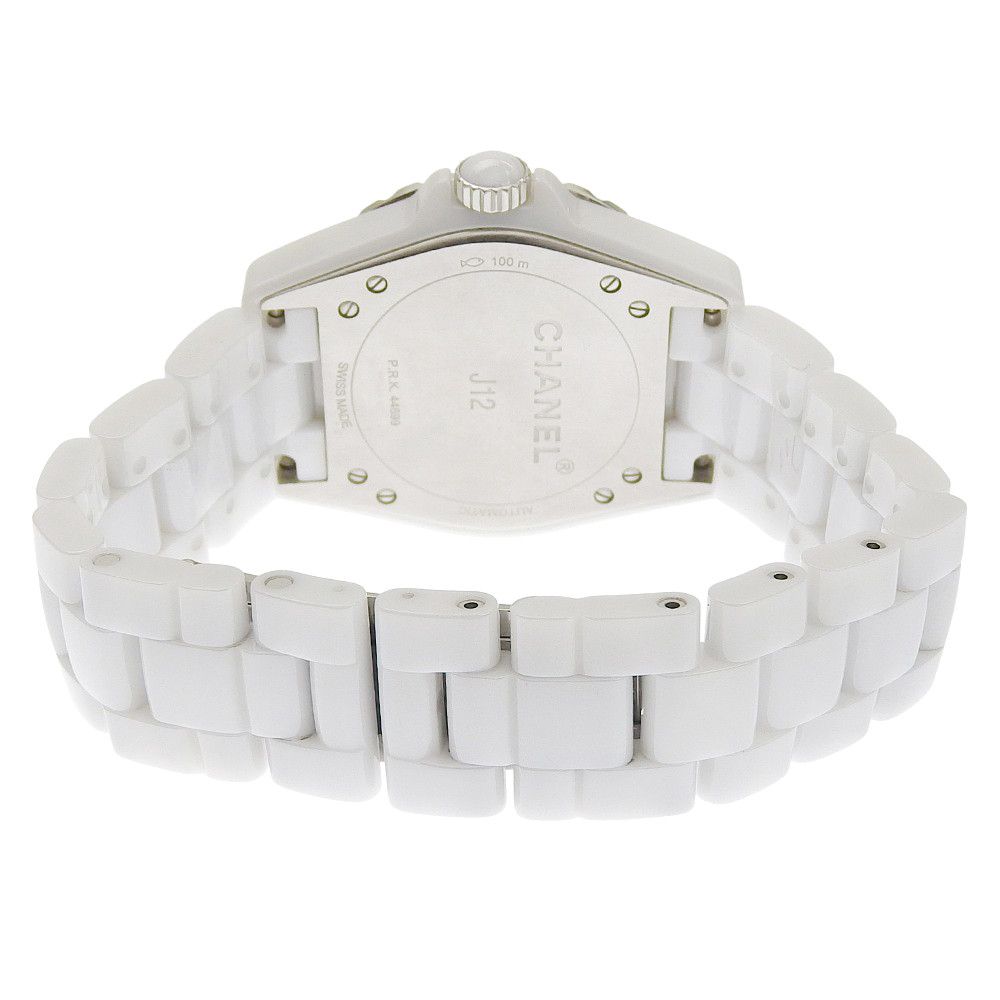 Chanel Chanel Chanel J12 White Ceramic Watch Glass / Ceramic Automatic H4345 DUTY FREE for USA Size ONE SIZE - 7 Thumbnail
