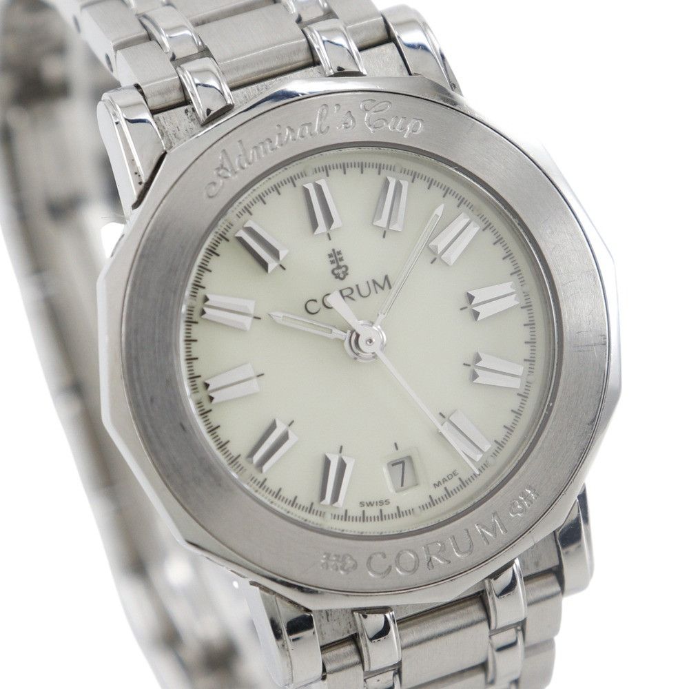 Corum Corum Corum Admiral's Cup Stainless Steel Watch Metal Quartz 39.130.20.V585 DUTY FREE for USA Size ONE SIZE - 3 Thumbnail