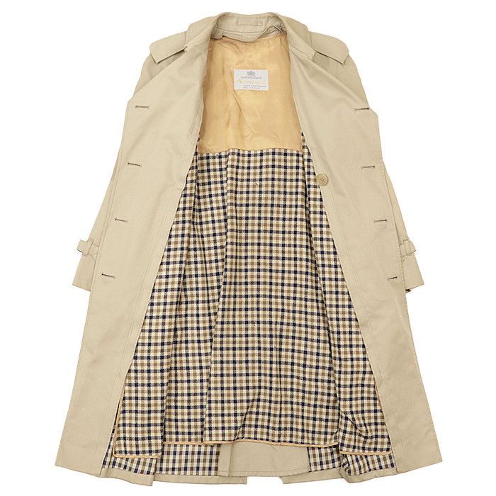 Aquascutum Aquascutum Aquascutum Aqua5 Cotton Trench Coat Textile Outerwear Aqua5 DUTY FREE for USA Size ONE SIZE - 7 Thumbnail