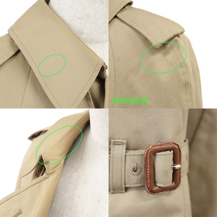Aquascutum Aquascutum Aquascutum Aqua5 Cotton Trench Coat Textile Outerwear Aqua5 DUTY FREE for USA Size ONE SIZE - 8 Thumbnail