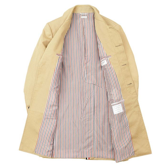 Thom Browne Thom Browne Thom Browne Cotton Coat Textile Outerwear DUTY FREE for USA Size ONE SIZE - 6 Thumbnail