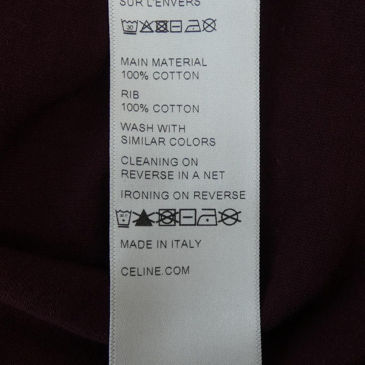 Celine Celine Celine Triomphe T-shirt Textile T-Shirts RX02N671Q DUTY FREE for USA Size ONE SIZE - 3 Thumbnail