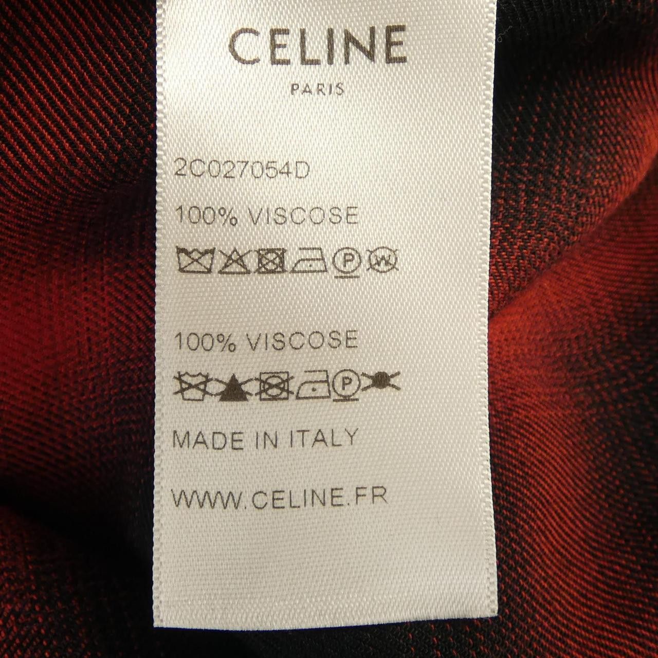 Celine Celine Celine Shirt Textile Dress Shirt 2C027054D DUTY FREE for USA Size ONE SIZE - 3 Thumbnail