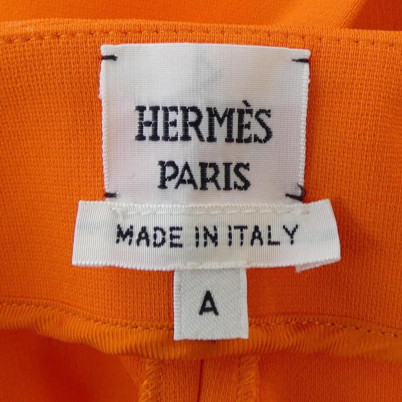 Hermes Hermes Hermes Milano Jersey Straight Pants34 Textile Pants DUTY FREE for USA Size ONE SIZE - 4 Thumbnail