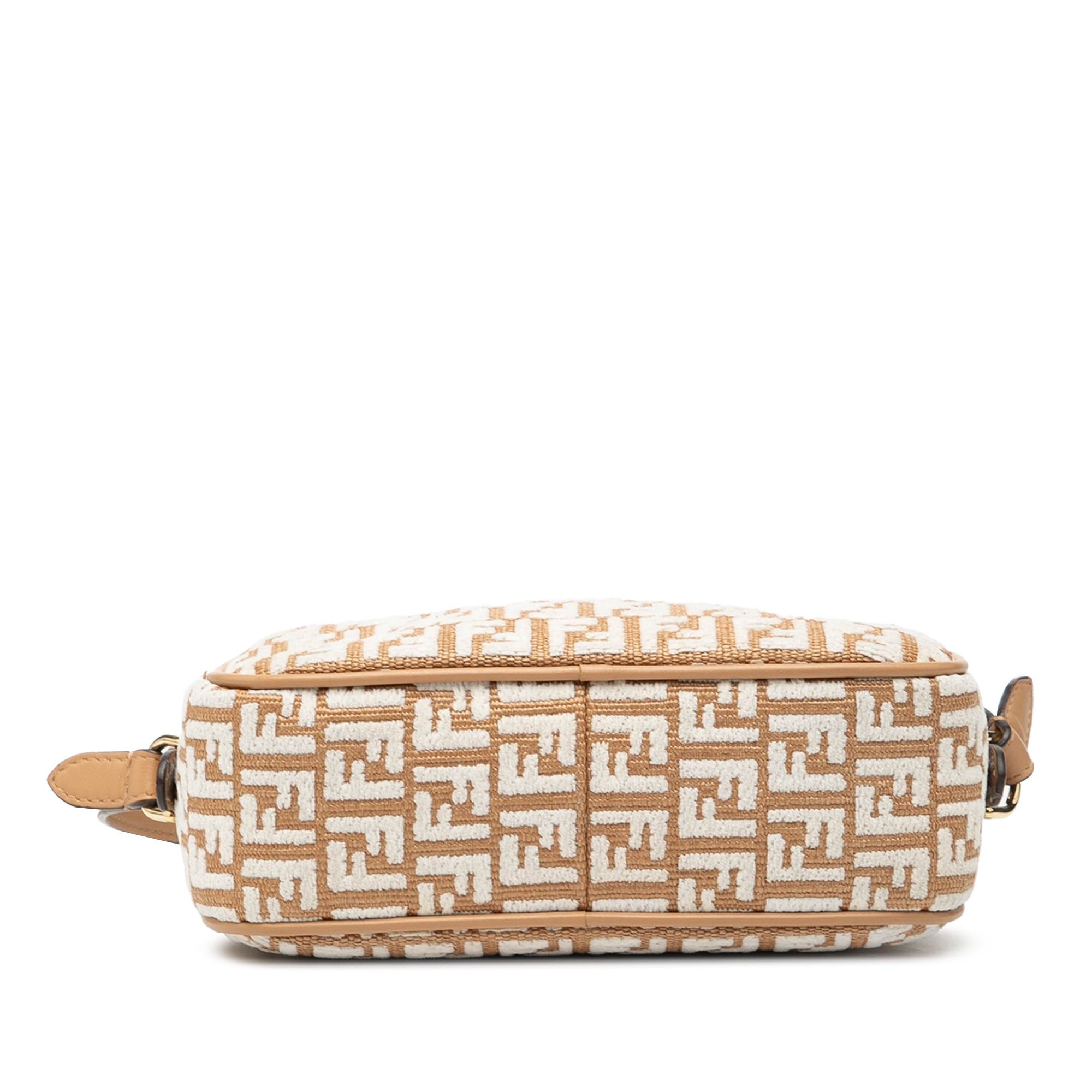 Fendi Mini Raffia FF 1974 Camera Bag Size ONE SIZE - 3 Thumbnail
