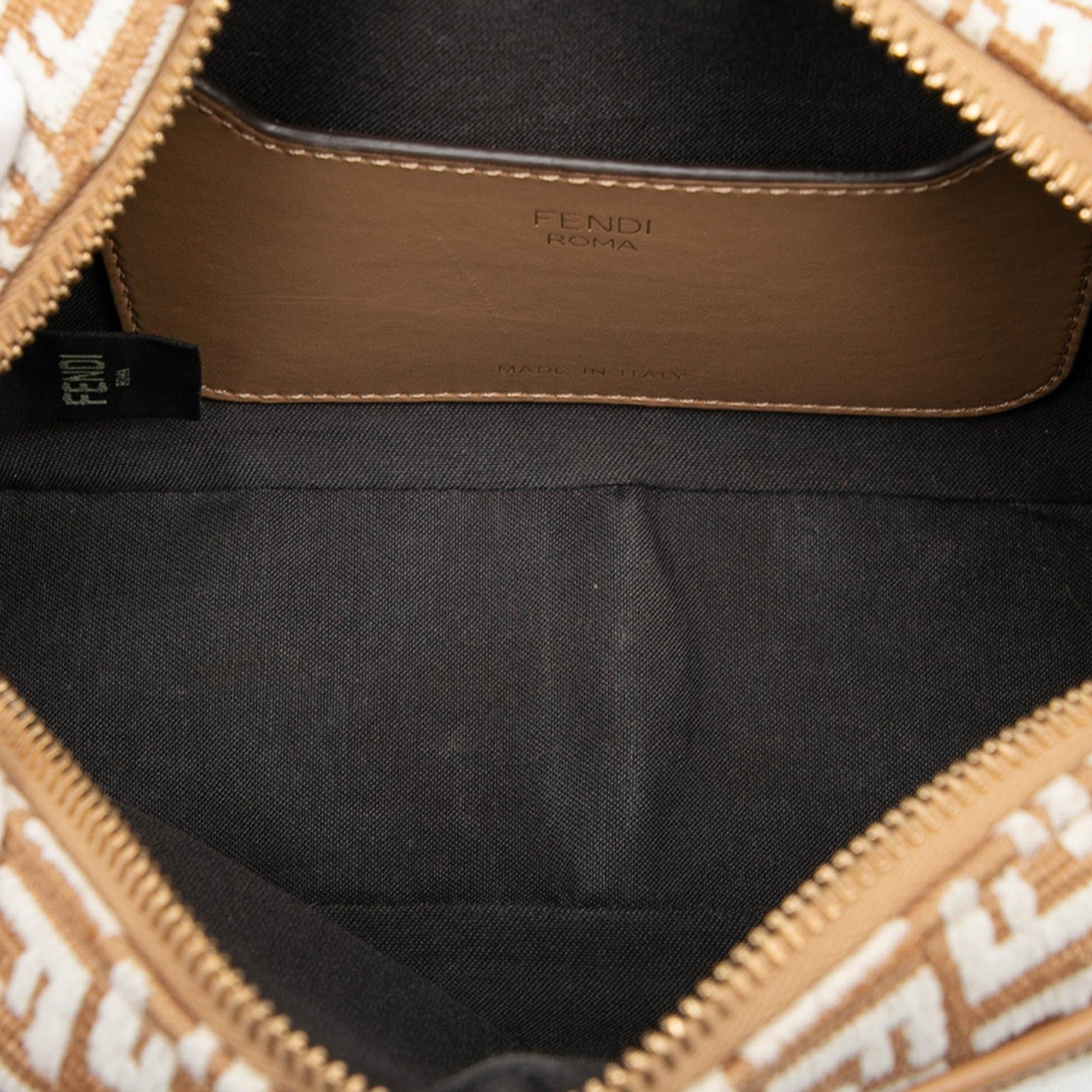 Fendi Mini Raffia FF 1974 Camera Bag Size ONE SIZE - 4 Thumbnail