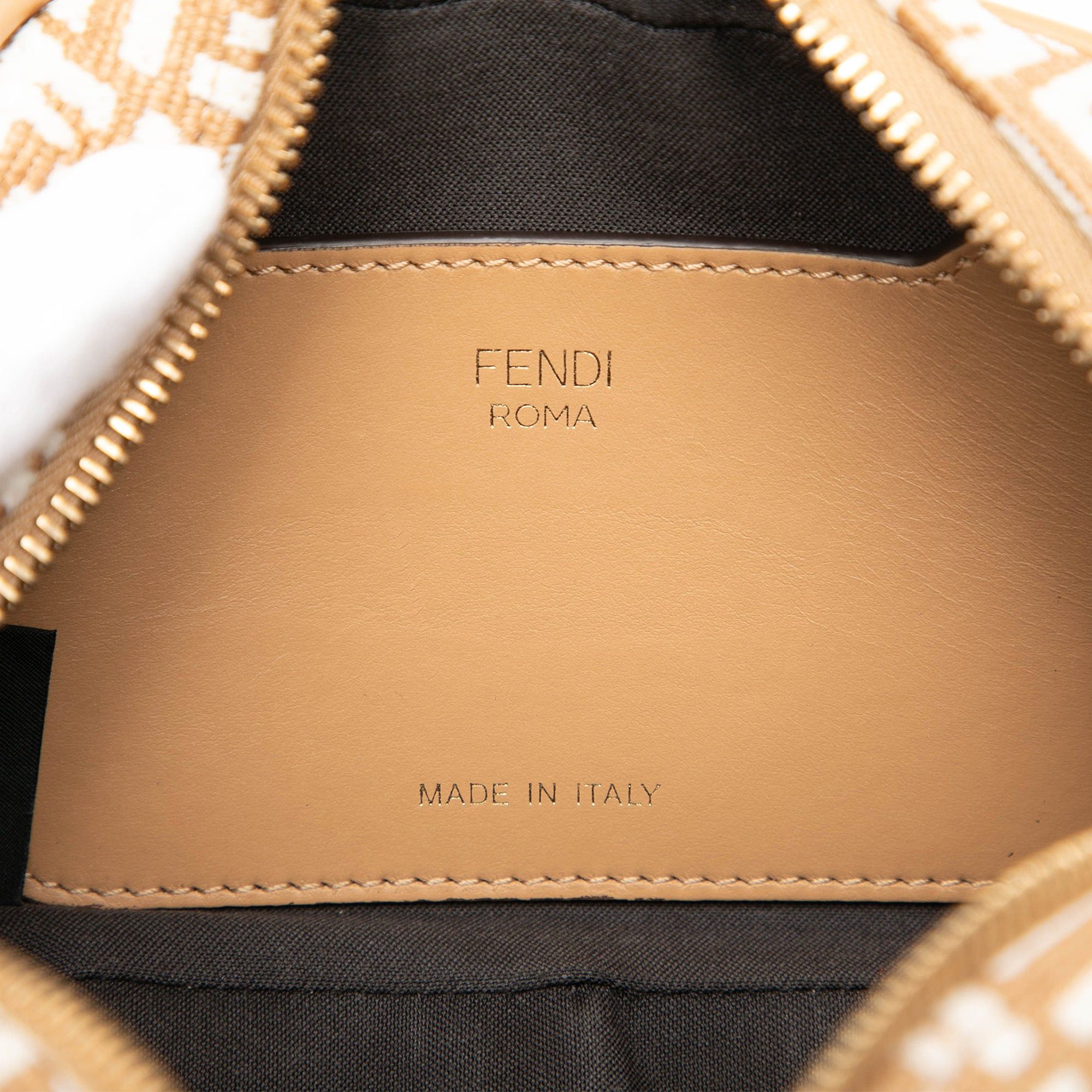Fendi Mini Raffia FF 1974 Camera Bag Size ONE SIZE - 5 Thumbnail