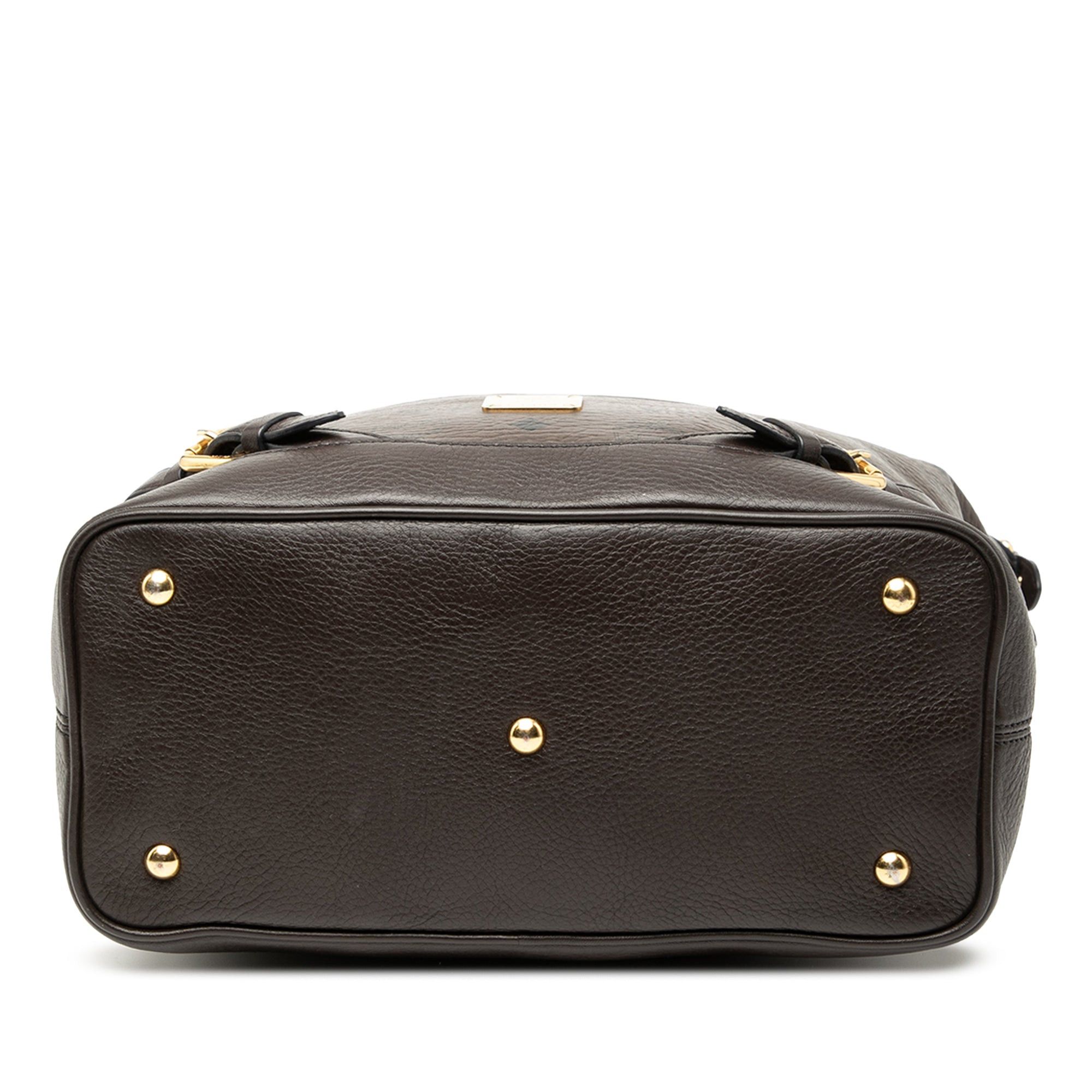 MCM Visetos Coated Canvas Satchel Size ONE SIZE - 3 Thumbnail