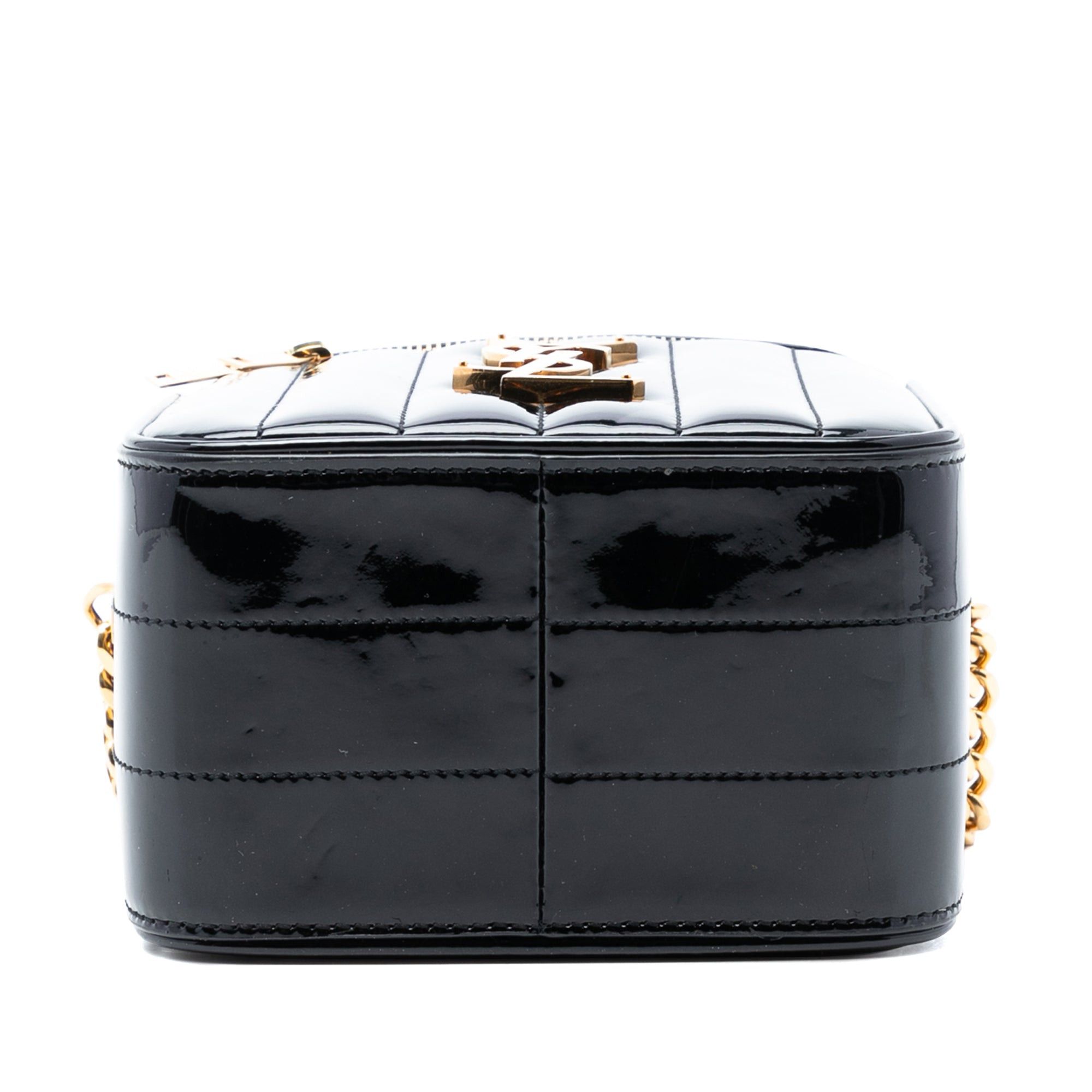 Saint Laurent Paris Patent Vicky Vanity Bag Size ONE SIZE - 3 Thumbnail