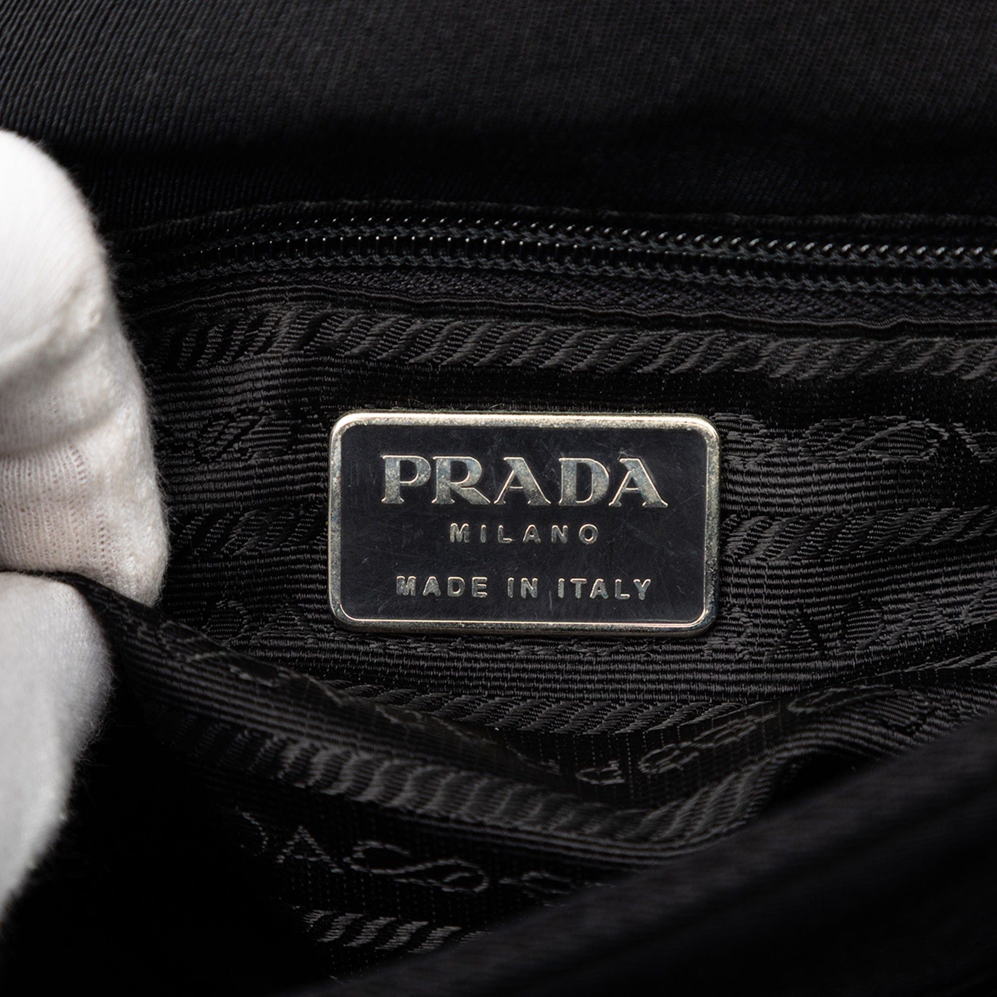 Prada Canvas Lucite Chain Shoulder Bag Size ONE SIZE - 5 Thumbnail