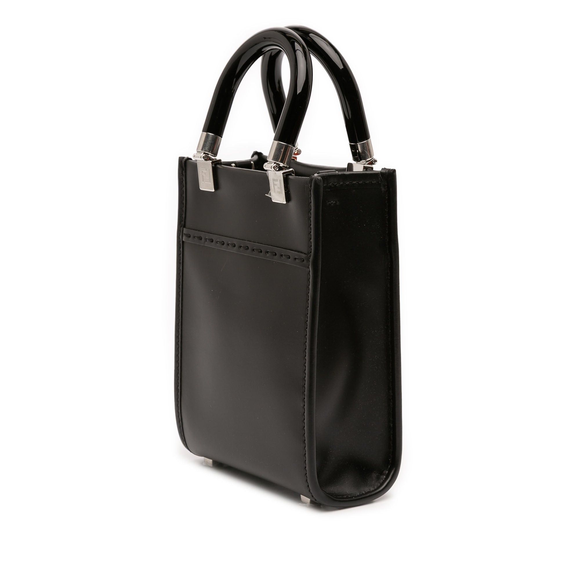 Fendi Mini Leather Sunshine Shopper Tote Size ONE SIZE - 2 Thumbnail