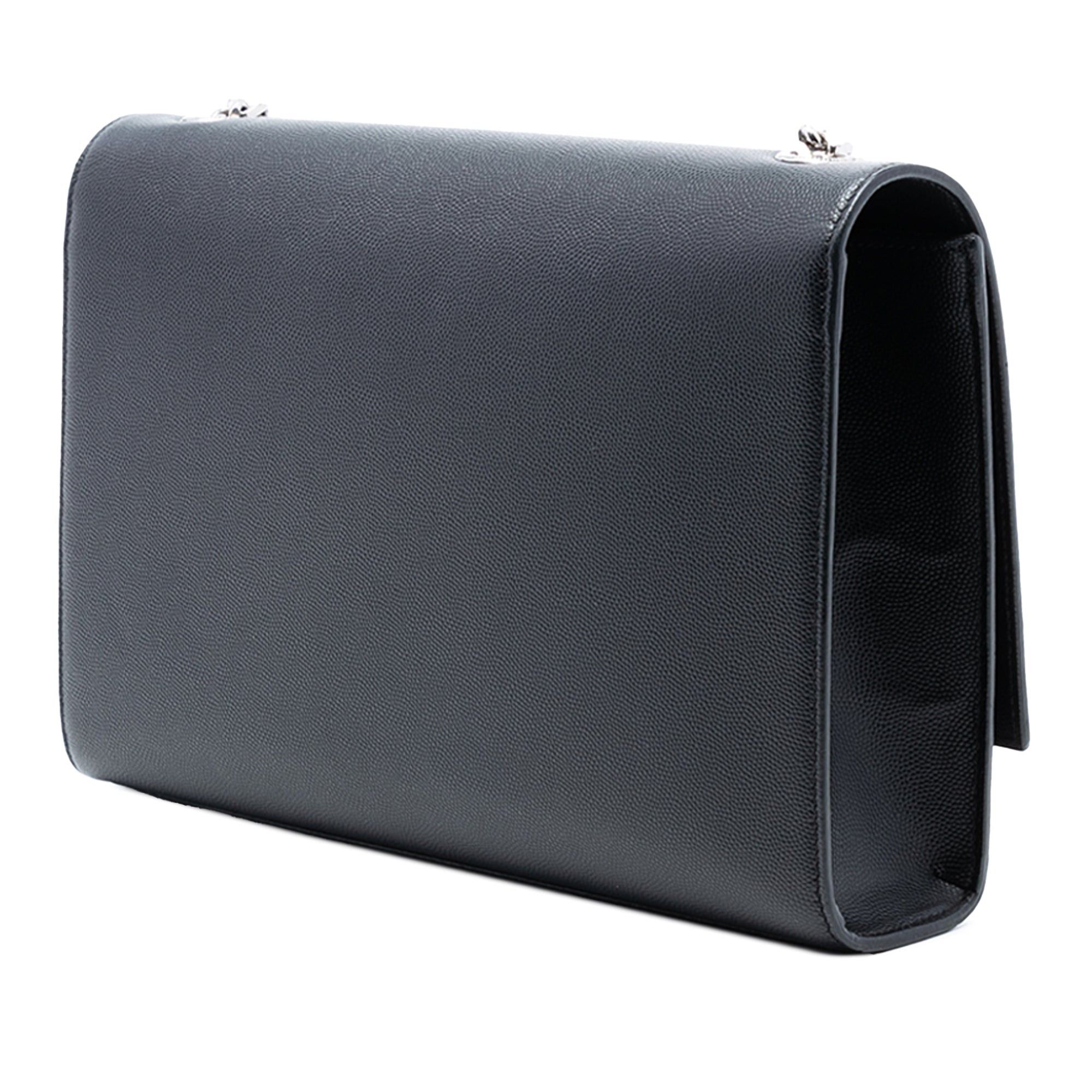 Saint Laurent Paris Medium Grain De Poudre Leather Monogram Kate Crossbody Size ONE SIZE - 2 Thumbnail