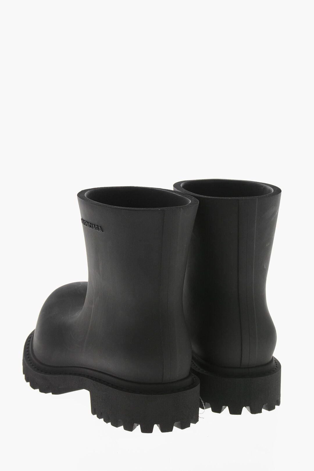 Balenciaga Rigid Rubber Ankle Boots STEROID Size US 7 / IT 37 - 2 Thumbnail