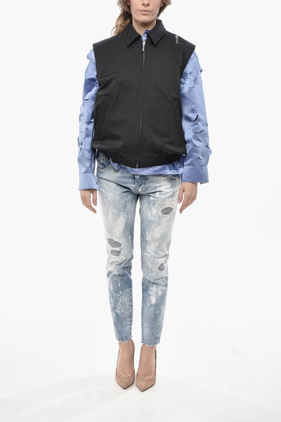 Marni Waterproof Sleeveless Jacket with Front Zip Size M / US 6-8 / IT 42-44 - 4 Thumbnail