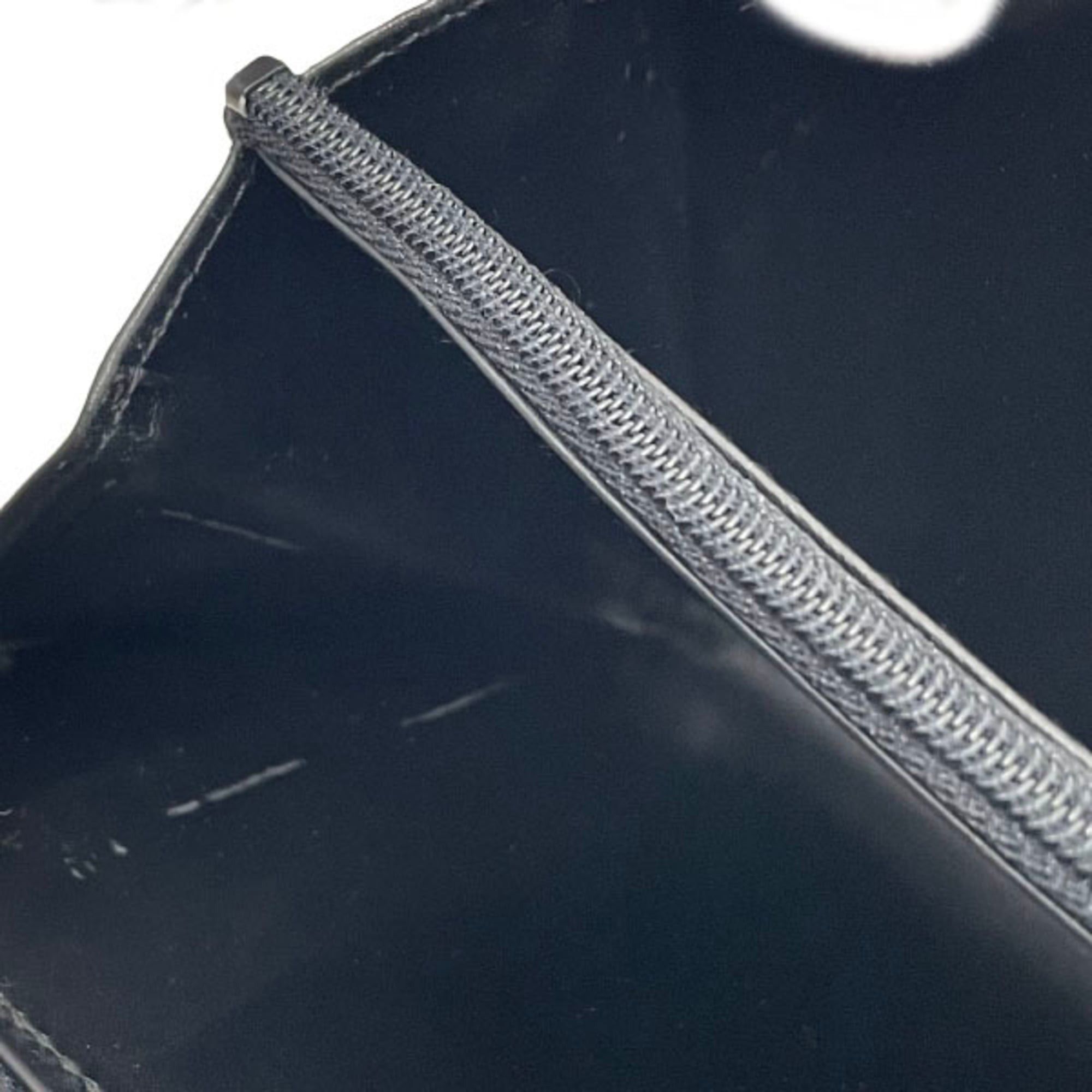 Prada Prada Triangle Agenda Planner Cover, Nylon and Leather, Black, with Triangular Plate, Fits Address Books, Memo Pads, Notebooks, 6-Hole Design, Suitable for Medium Wallets, NERO HW-16376 Size ONE SIZE - 12 Thumbnail
