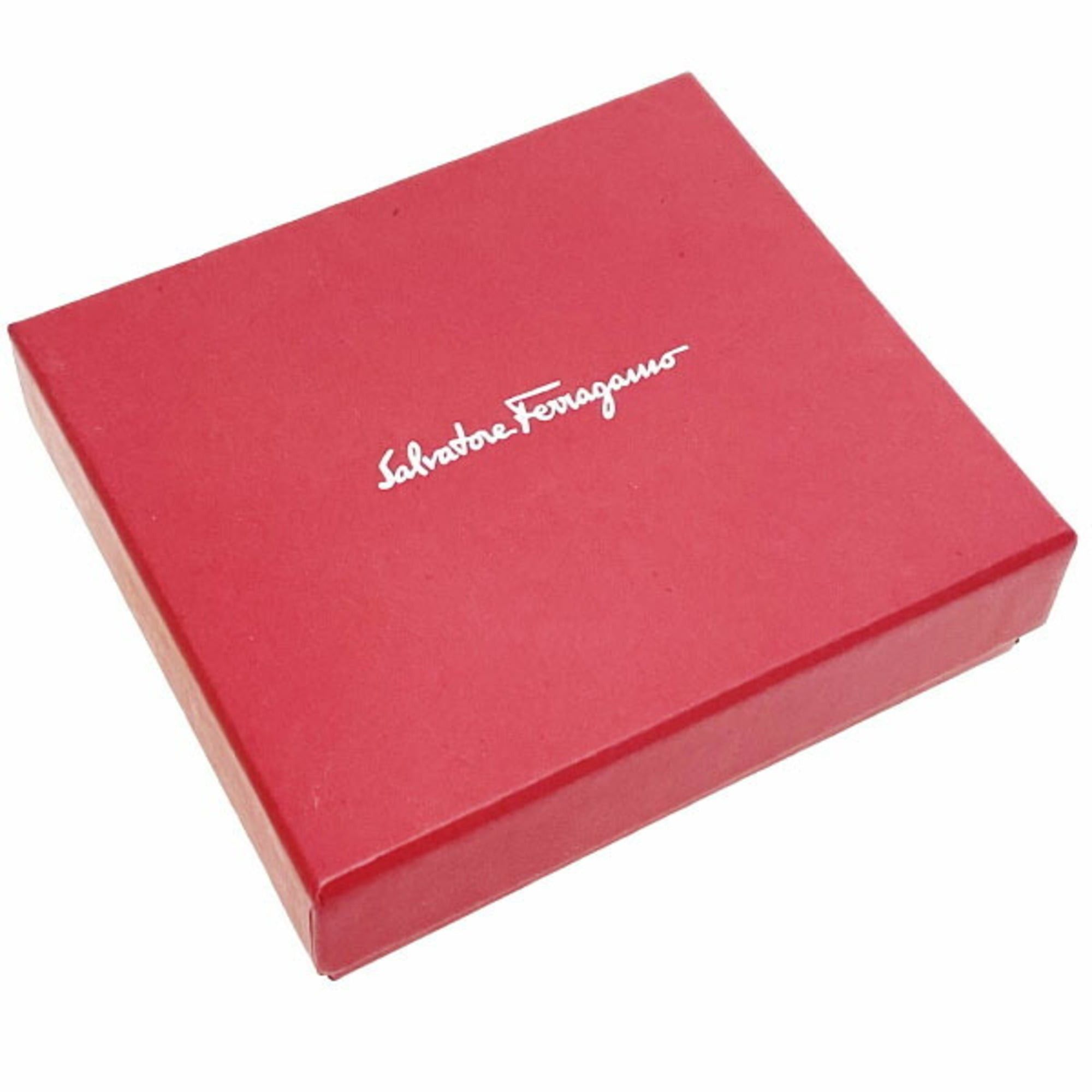 Salvatore Ferragamo Salvatore Ferragamo Wallet, Plate, Double Canvas and Leather, Gray, Size 22 8253, Bifold Compact KAMY-16588 Size ONE SIZE - 9 Thumbnail