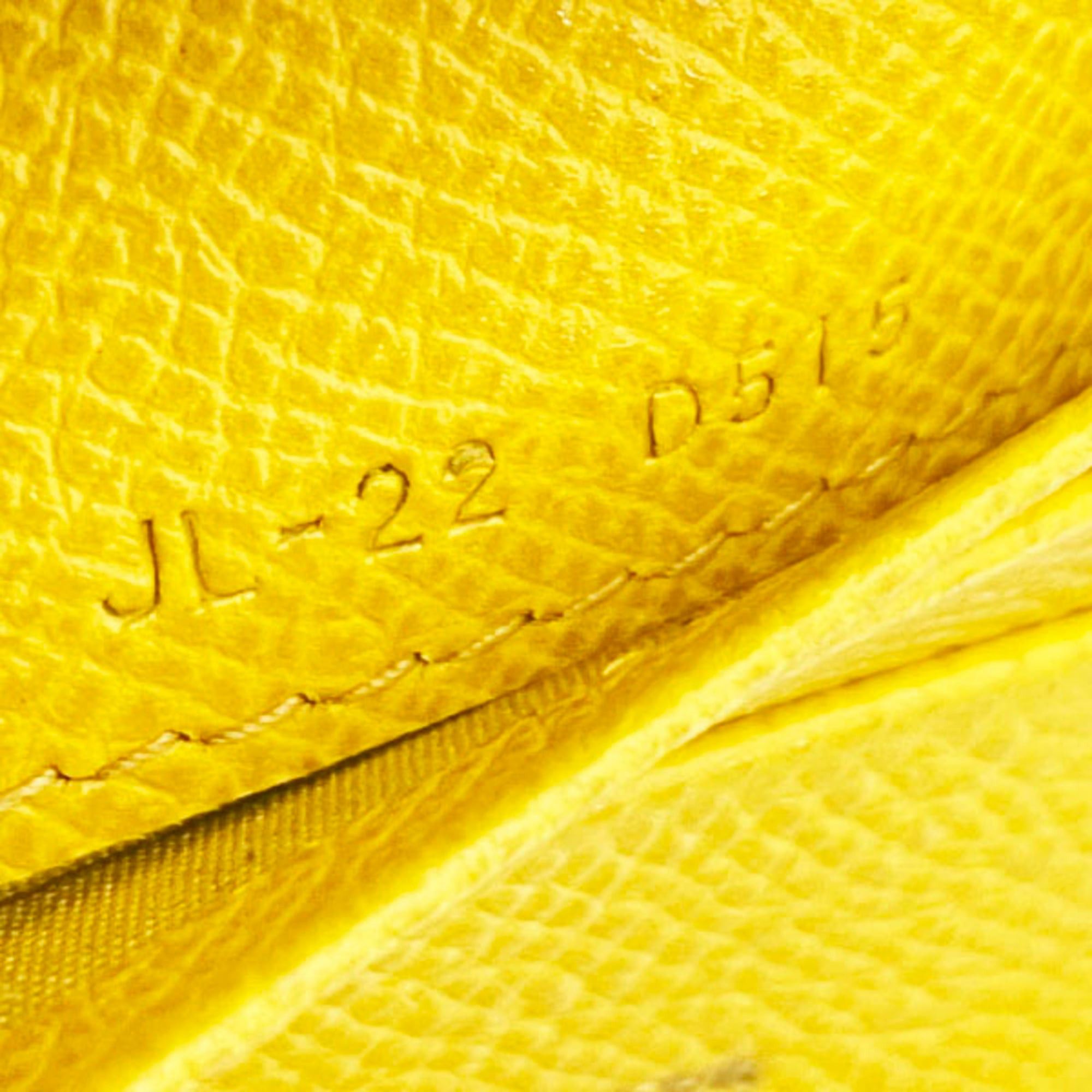 Salvatore Ferragamo Salvatore Ferragamo Vara Bifold Wallet in Yellow Leather, Size 22 (D515) and VARA Compact with Ribbon (MAN-12035). Size ONE SIZE - 9 Thumbnail