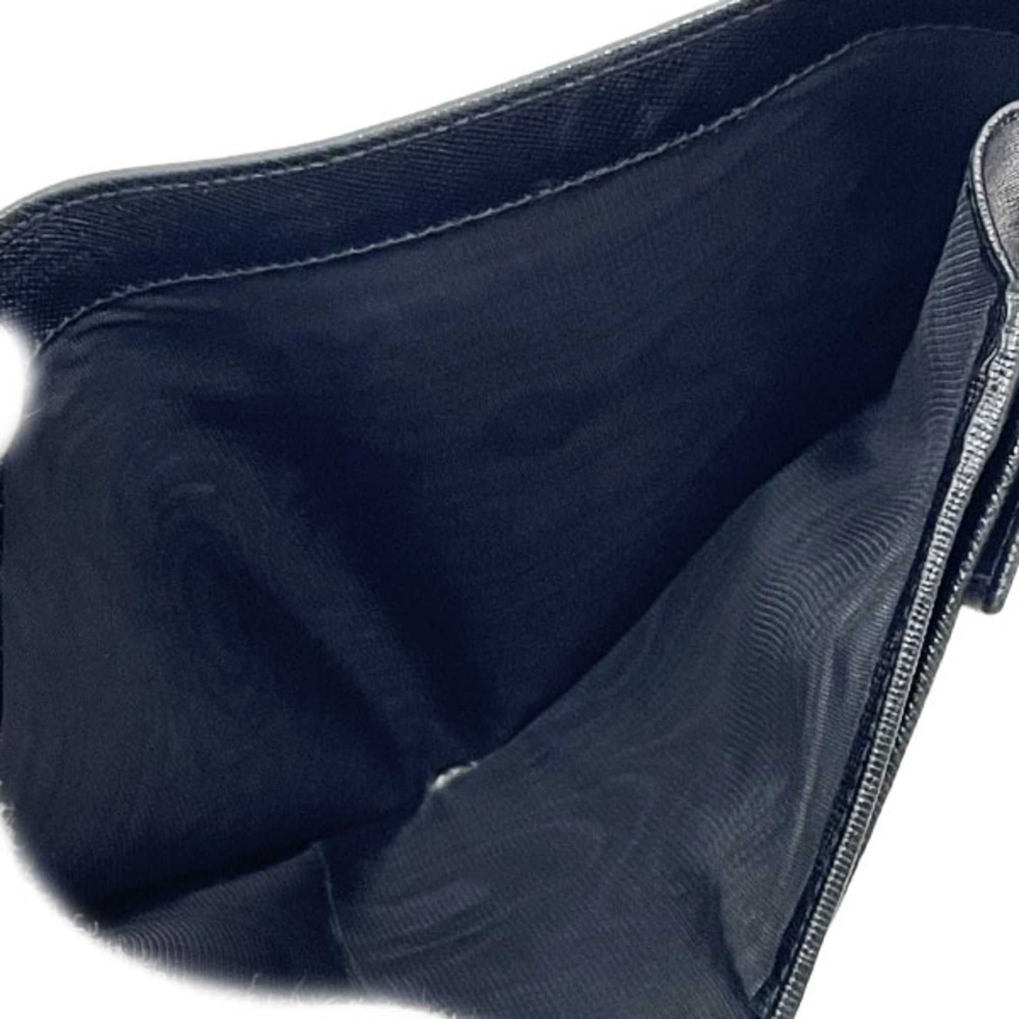 Prada Prada Triangle Trifold Wallet, Saffiano Leather, Black, M510A, PRADA Plate, Medium SAFFIANO NERO, YY-16549 Size ONE SIZE - 9 Thumbnail