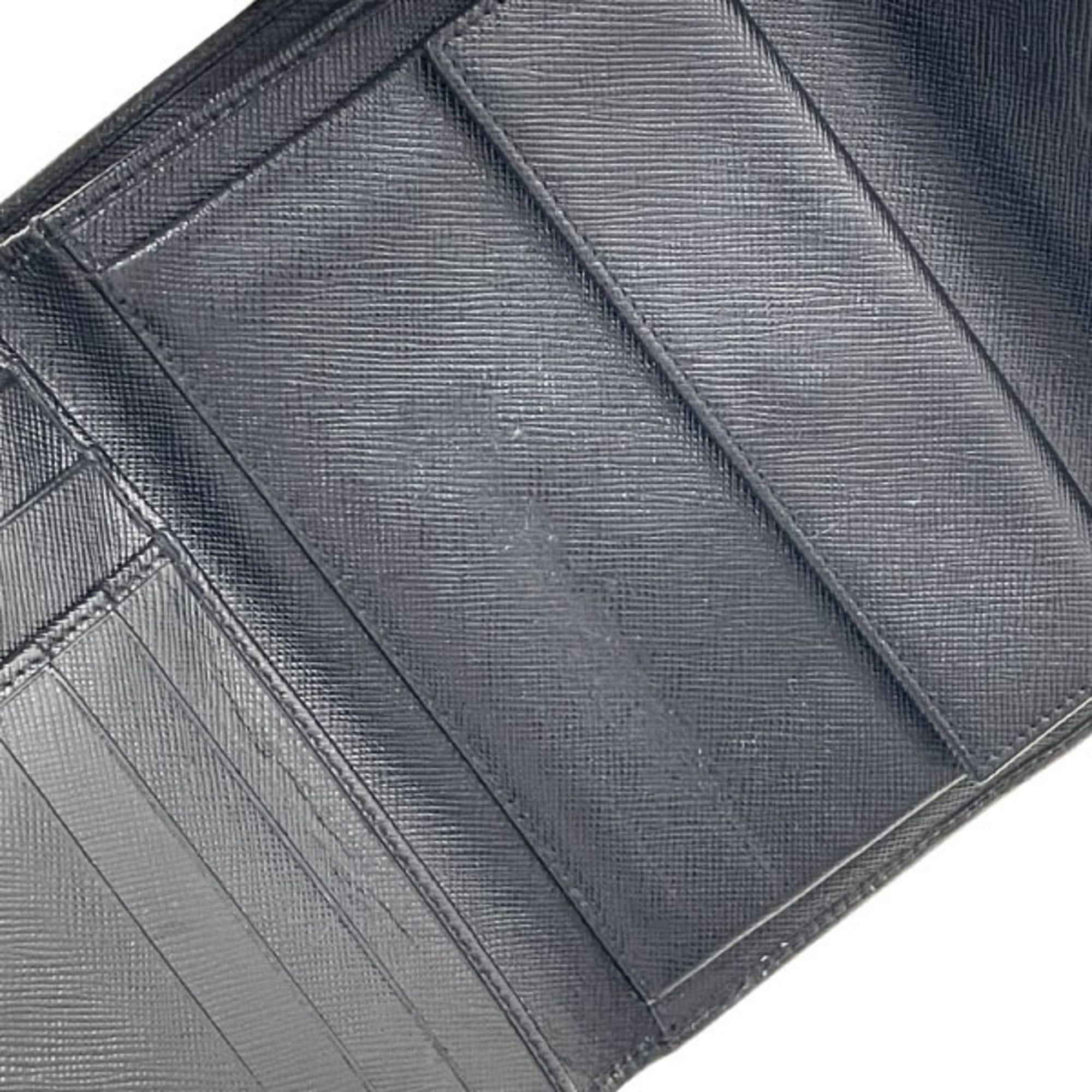 Prada Prada Triangle Trifold Wallet, Saffiano Leather, Black, M510A, PRADA Plate, Medium SAFFIANO NERO, YY-16549 Size ONE SIZE - 10 Thumbnail