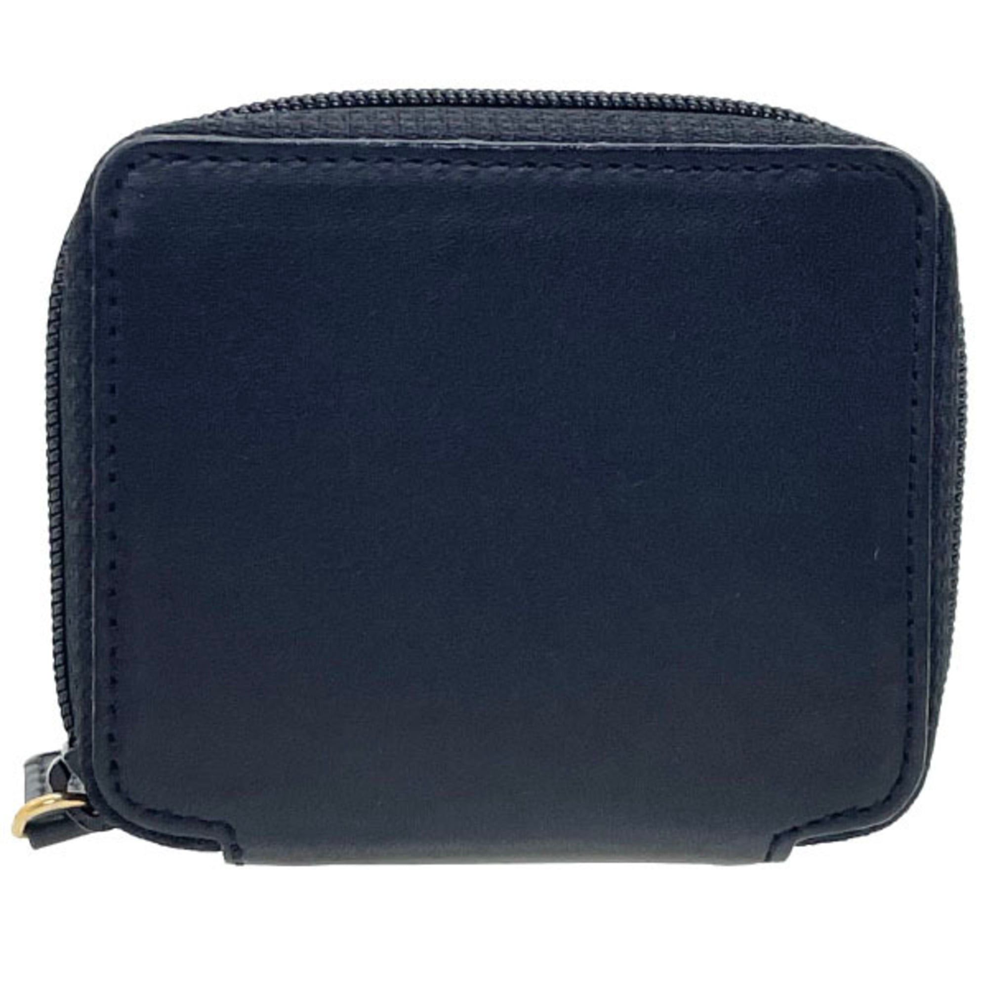 Gucci Gucci Coin Case, Round Purse, Black Leather, 030 0416, GUCCI Purse NN-16523 Size ONE SIZE - 2 Thumbnail