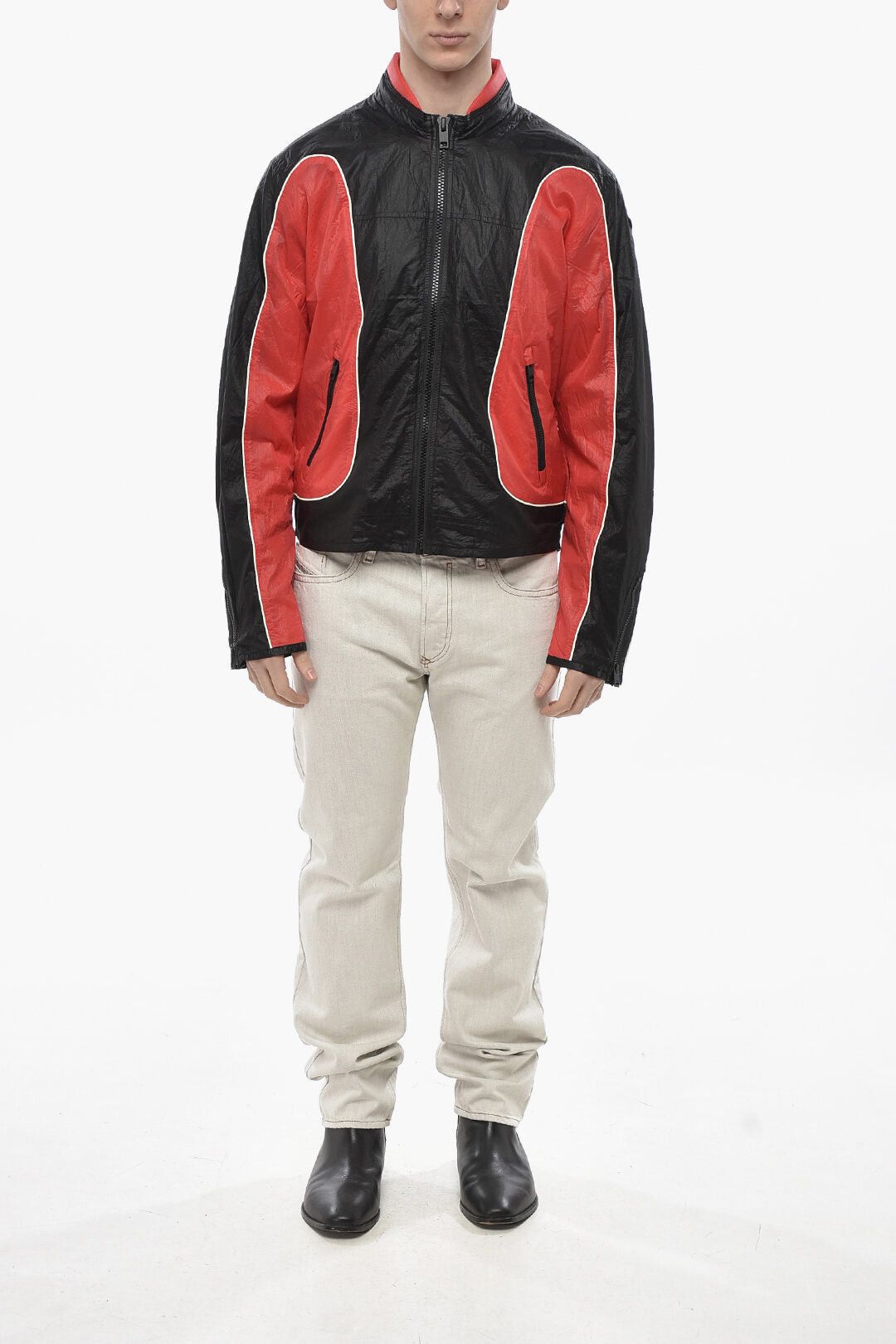 Diesel Nylon Jacket J-BLINKID-A with Contrast Details Size US L / EU 52-54 / 3 - 4 Thumbnail