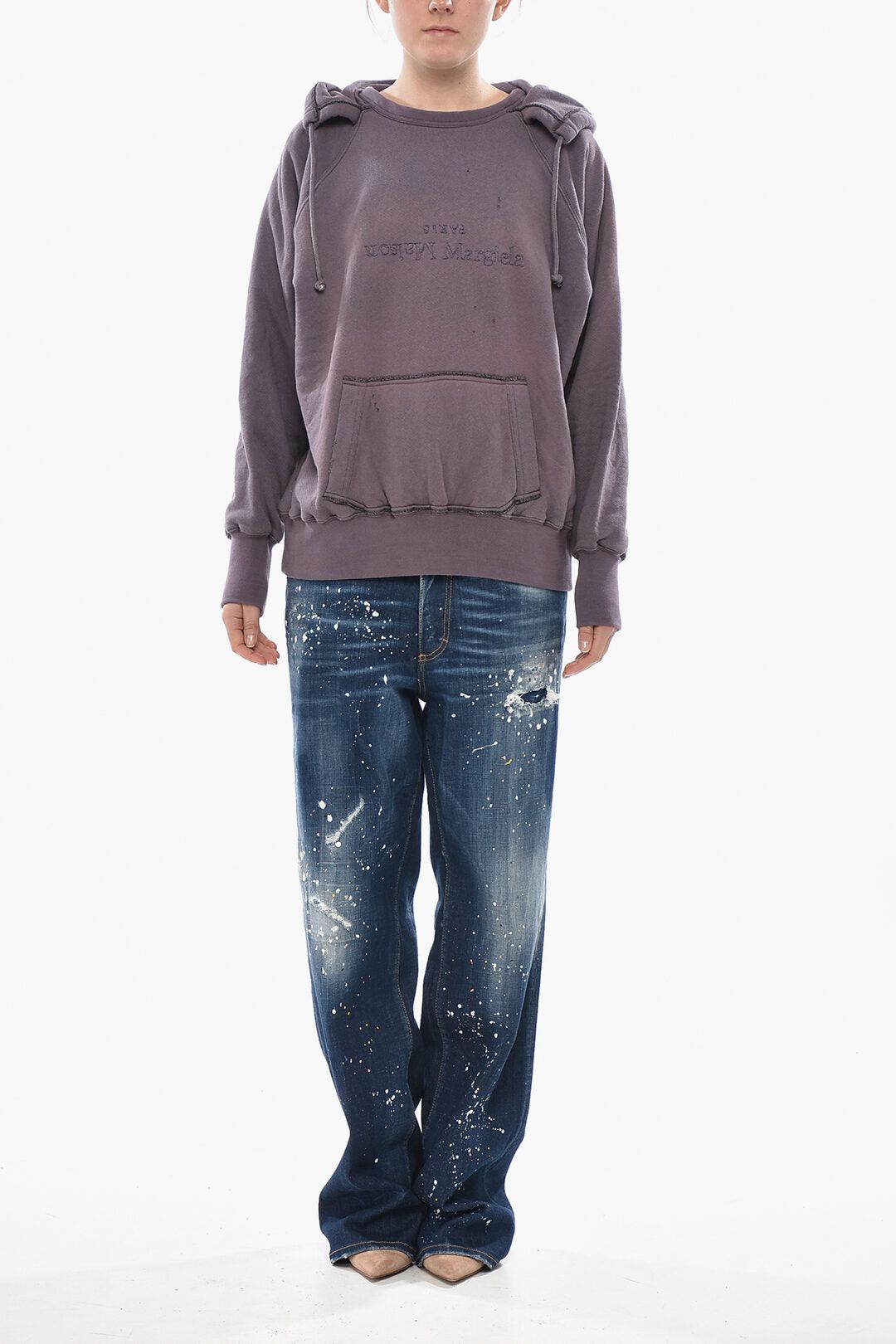 Maison Margiela MM1 Cotton Hoodie REVERSE Size XS / US 0-2 / IT 36-38 - 4 Thumbnail