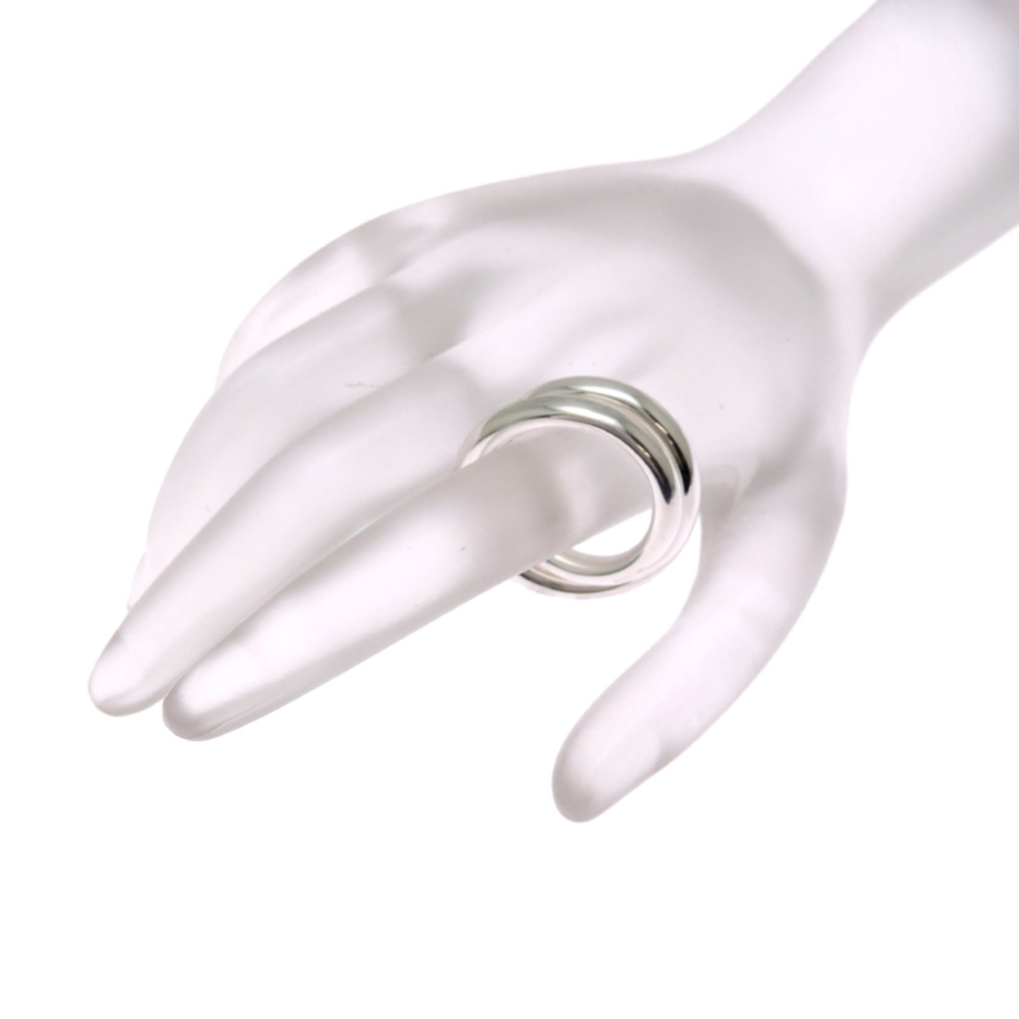 Hermes Hermes Hermès Vertige #54 SV925 Men's Ring H104261B Silver 925 Size ONE SIZE - 8 Thumbnail