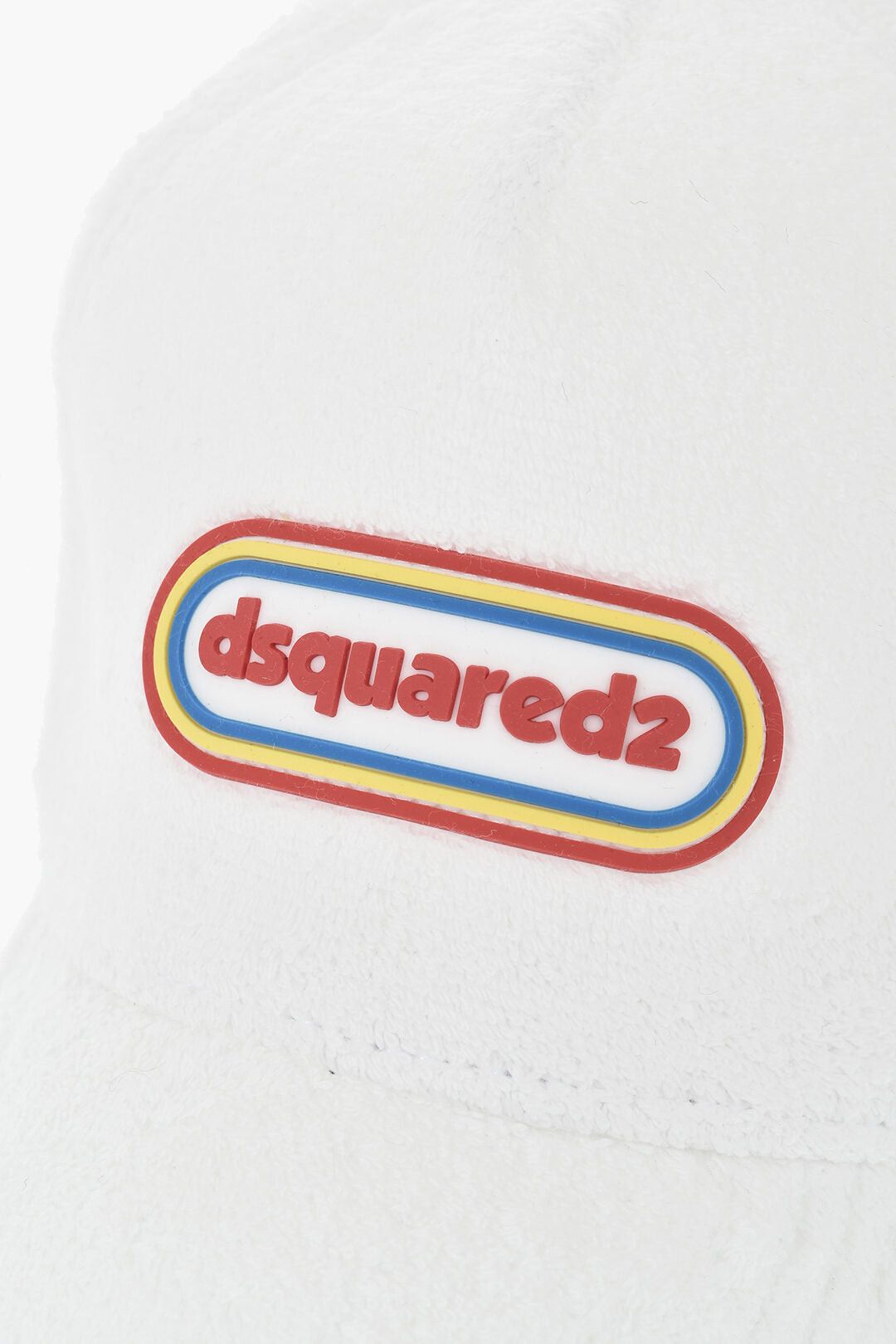 Dsquared2 Cotton Terry Baseball Cap with Embossed Logo Size ONE SIZE - 2 Thumbnail