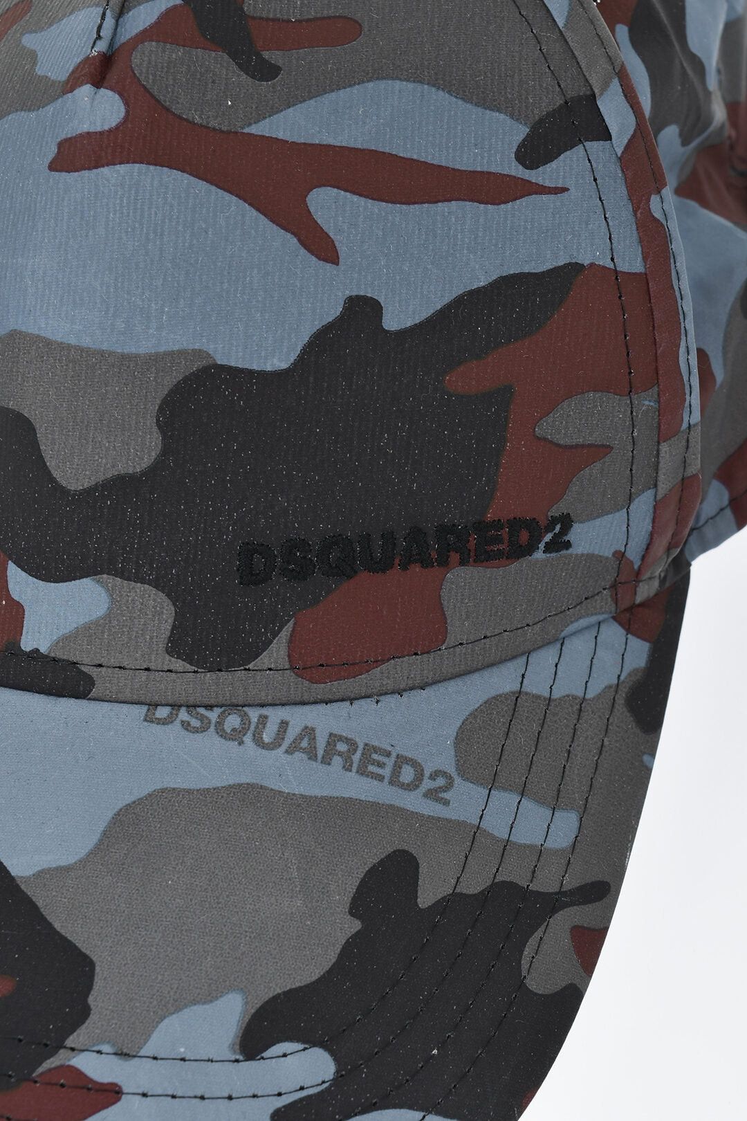 Dsquared2 Camouflage-Pattern Baseball Cap with Embroidered Logo Size ONE SIZE - 2 Thumbnail