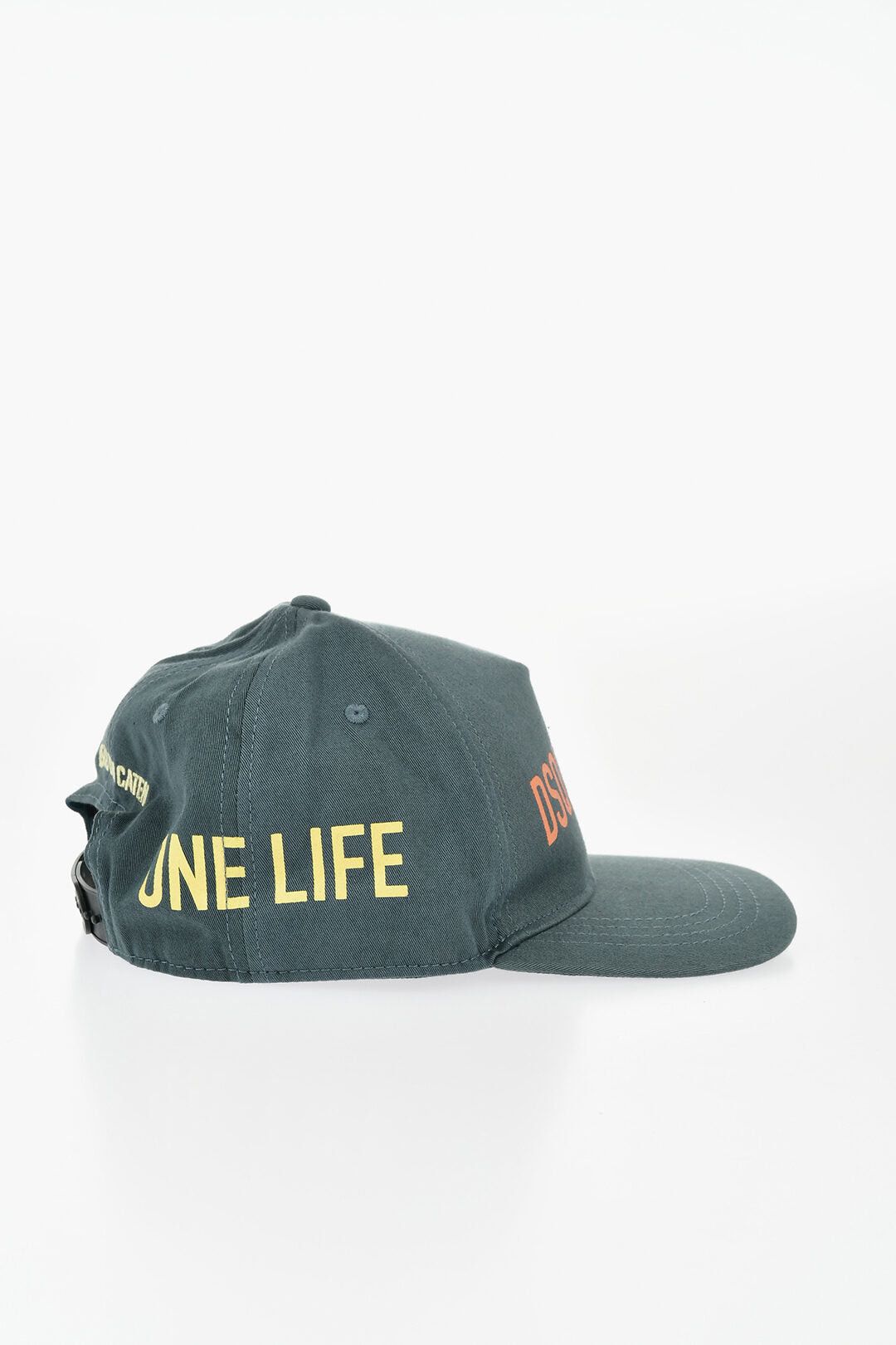 Dsquared2 One Life One Planet Cotton Baseball Cap Size ONE SIZE - 2 Thumbnail