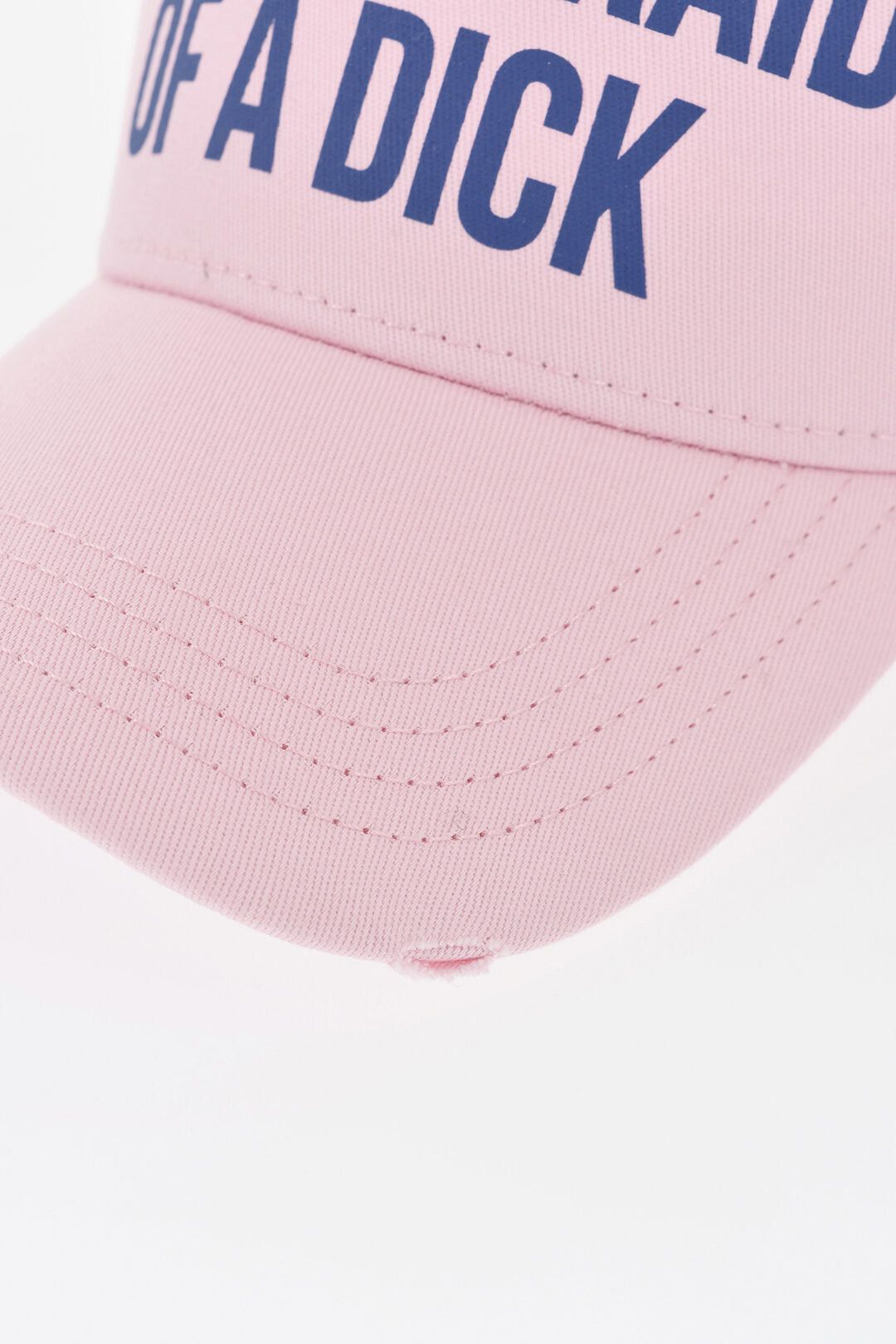 Dsquared2 Solid-Color Baseball Hat ROCCO With Contrast Print Size ONE SIZE - 2 Thumbnail