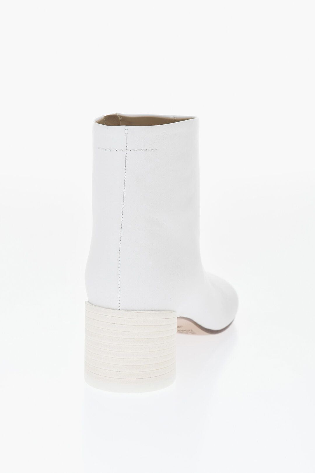 Maison Margiela MM6 Leather Ankle Boots With 5cm Internal Zip Size US 6 / IT 36 - 2 Thumbnail