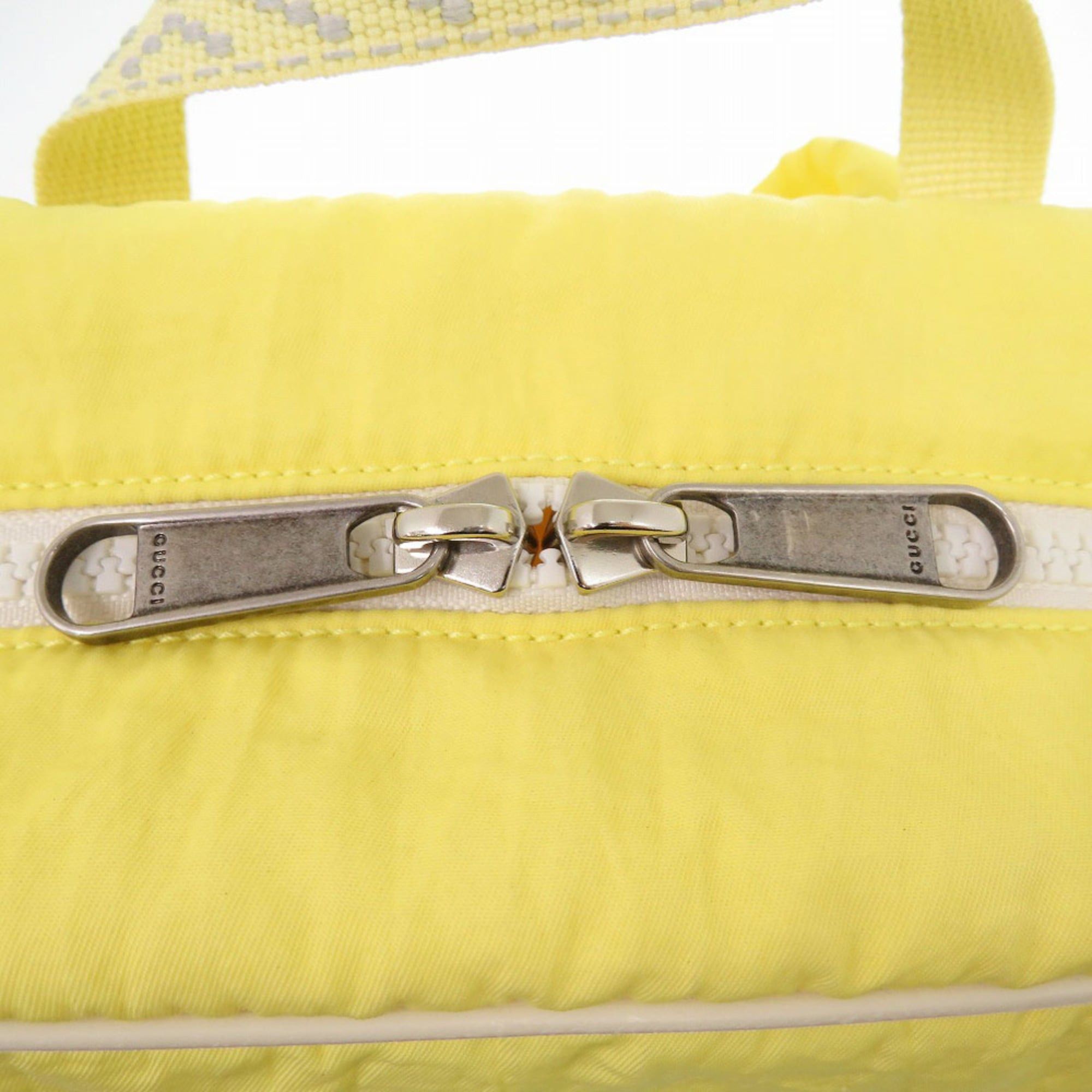 Gucci Excellent condition Gucci Interlocking G Blind for Love 536724 yellow backpack/daypack 0736GUCCI Size ONE SIZE - 8 Thumbnail