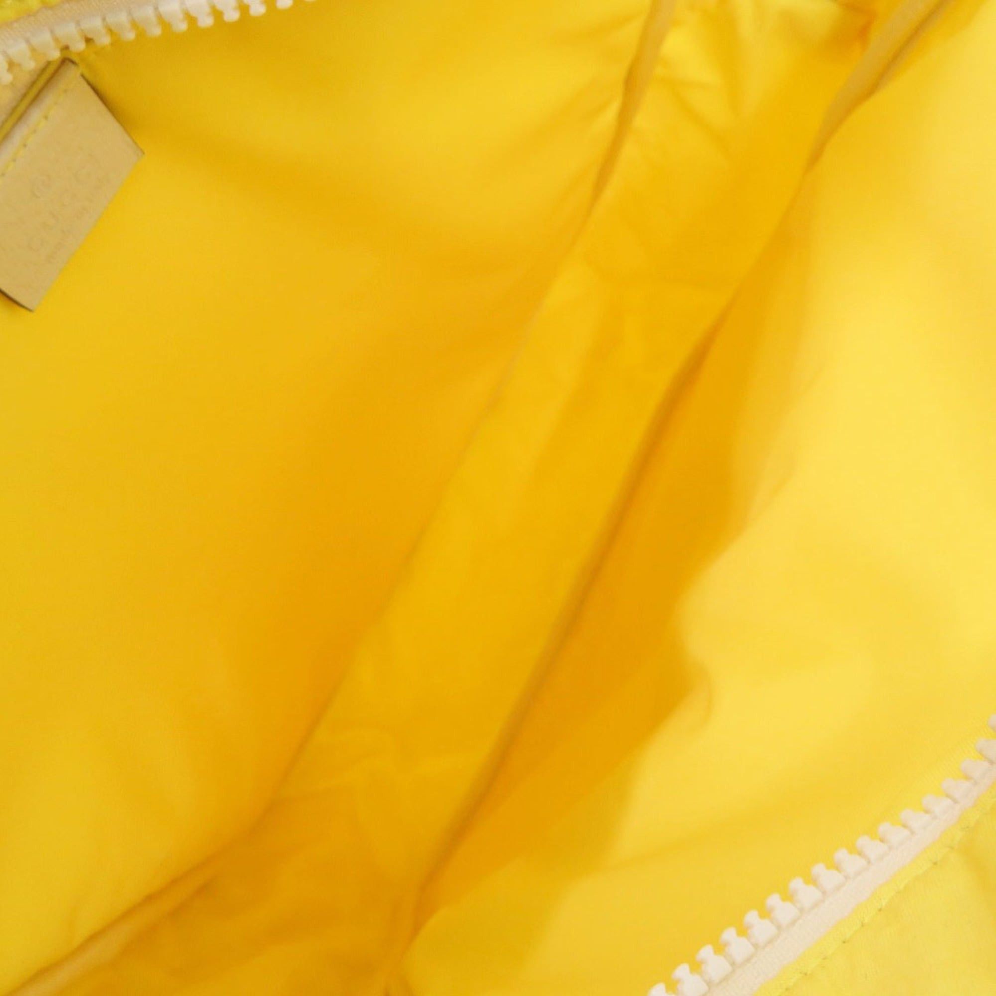 Gucci Excellent condition Gucci Interlocking G Blind for Love 536724 yellow backpack/daypack 0736GUCCI Size ONE SIZE - 5 Thumbnail